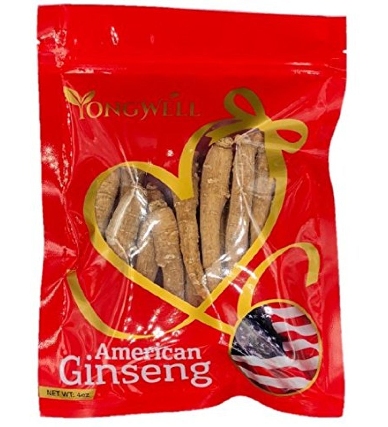 Hand-Selected A Grade American Ginseng Medium Thin-Short Size (4 Oz. Bag) 4 Ounce (Pack of 1) - Buy Online on GoSupps.com