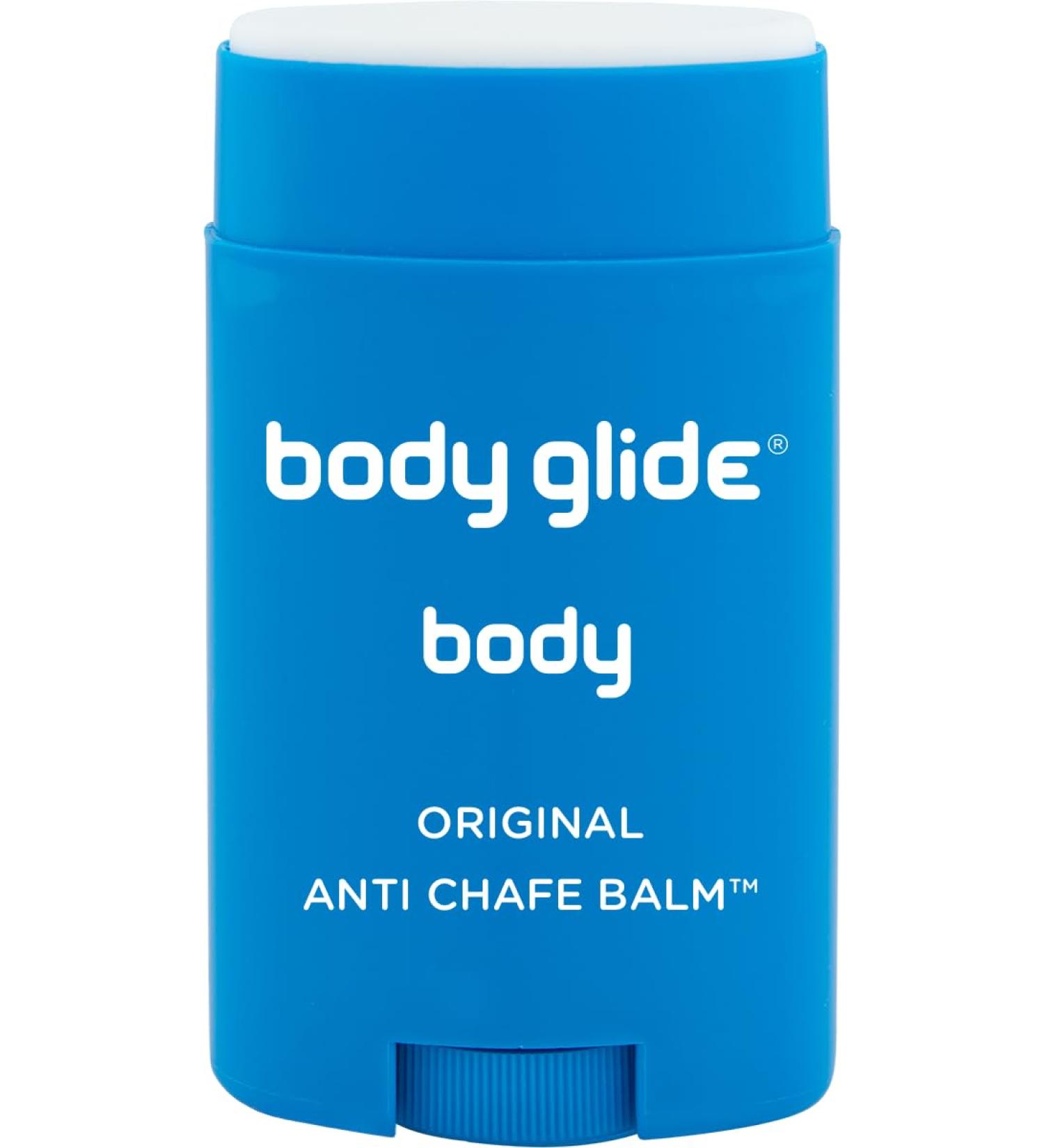 Body Glide Original Anti Chafe Balm | No Chafing Stick | Prevent Arm Chest Butt Thigh Ball Chafing & Irritation | Trusted Skin Protection Since 1996 |1.5oz - Buy Online on GoSupps.com