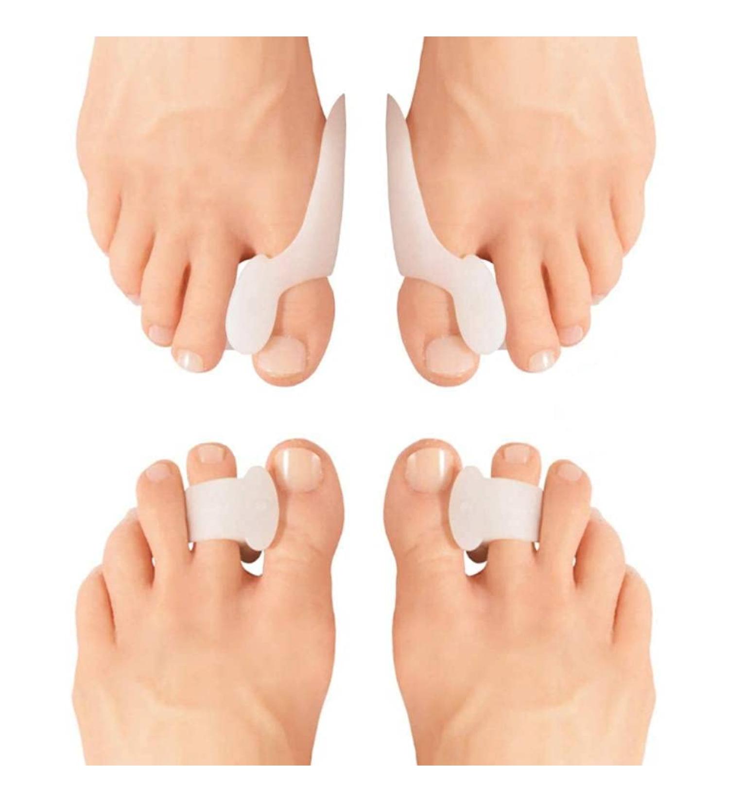 Buy Toe Spreader Gel for Hallux Valgus & Hammer Toe Correction - Soft Silicone Separator for Pain Relief & Comfort - Buy Online on GoSupps.com