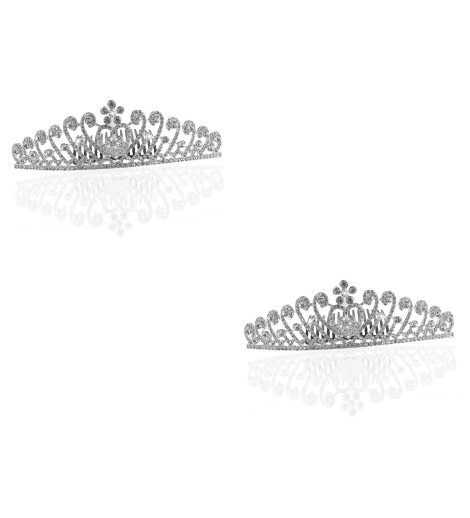 Beaupretty Crown Comb bridal headpiece Bridal Comb Rhinestone Bridal Comb Headpiece Tiara Comb Wedding Tiara - Buy Online on GoSupps.com