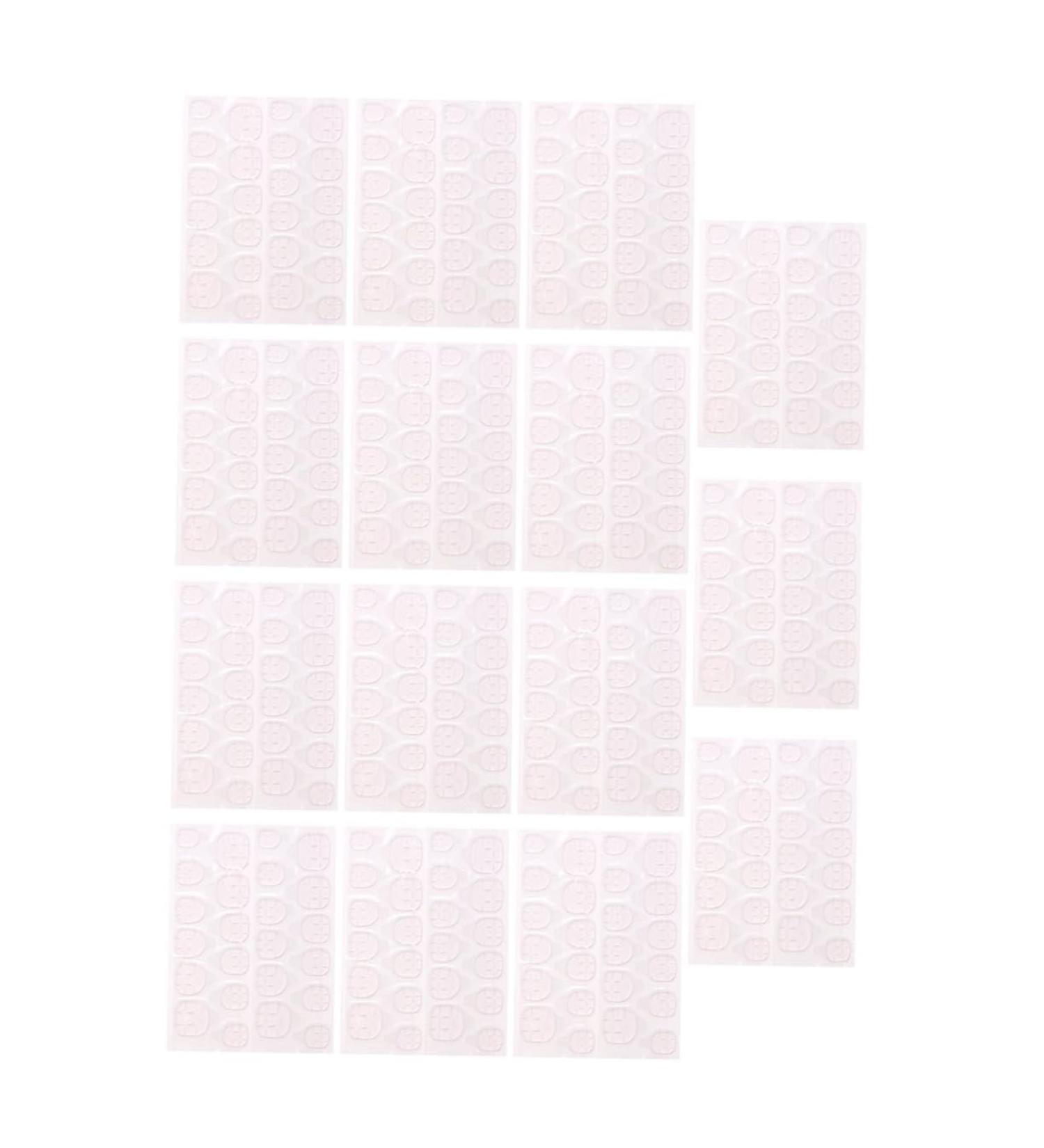 minkissy 15 Sheets Nail Art Double Sided Tape Jelly Adhesive Tabs Nail Glue Transparent Adhesive Fake Nails Nail Sticker Nail Adhesive Tabs Transparency Film Stickers Nail Polish Silica Gel - Buy Online on GoSupps.com