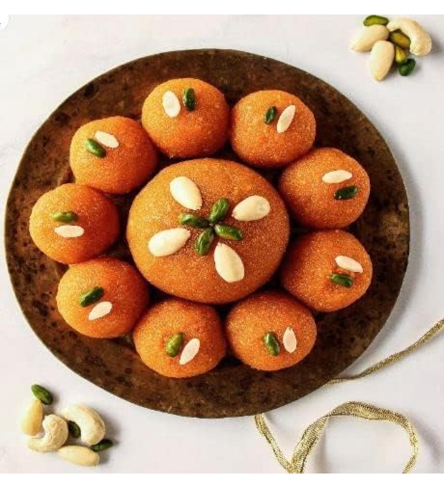 Festival Special Premium (Motichoor Laddu 300g) Delicious Indian Traditional Sweets To Sweeten Up Your Celebration Best Gift For All Occasions Marriage Diwali Holi Sold By Kidzbuzz - Buy Online on GoSupps.com