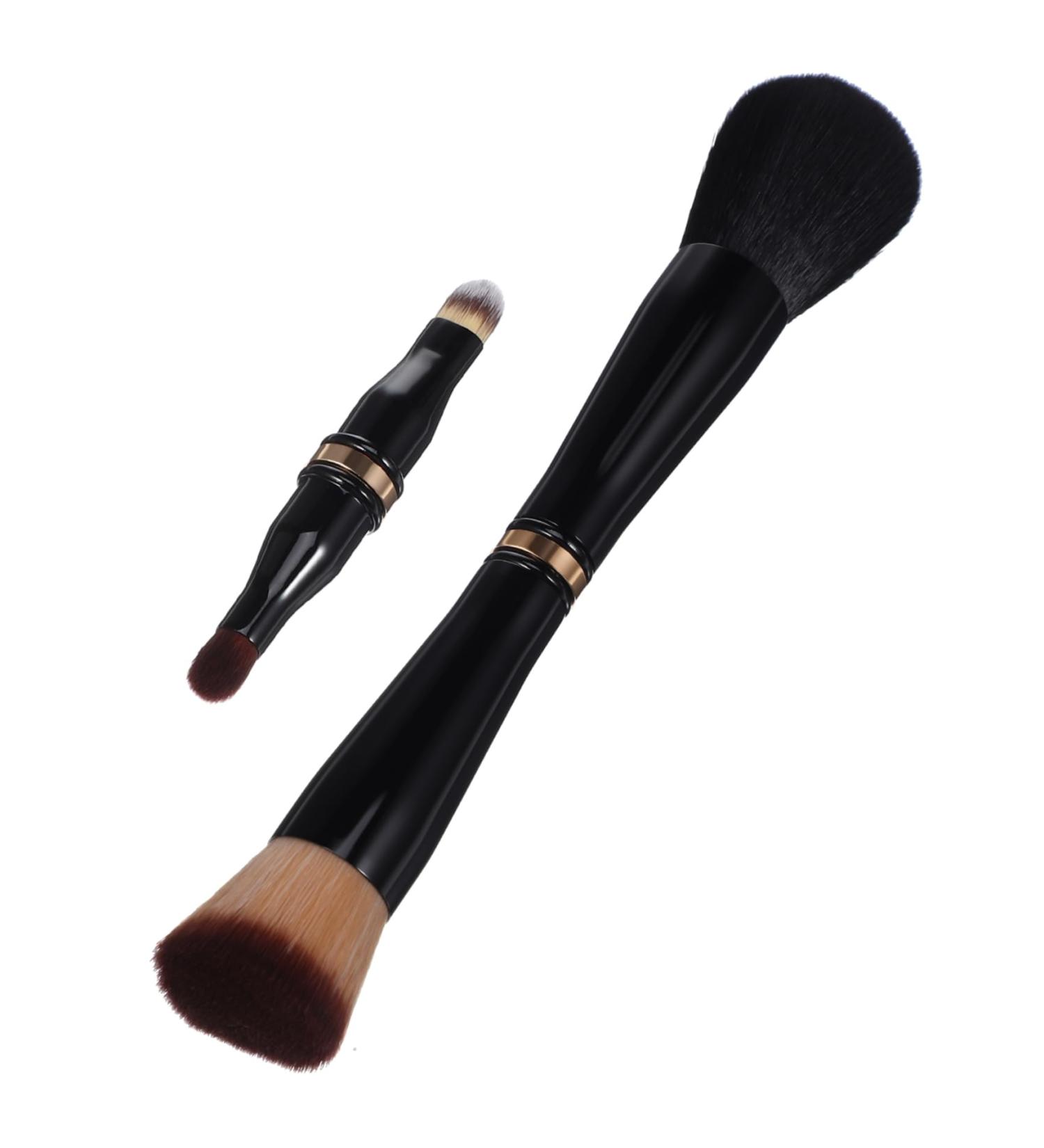 Travel Makeup Brushes - Compact & Lightweight Brushes for Perfect Beauty On-the-Go | Premium Quality Face & Powder Brushes for Flawless Makeup Application - Buy Online on GoSupps.com