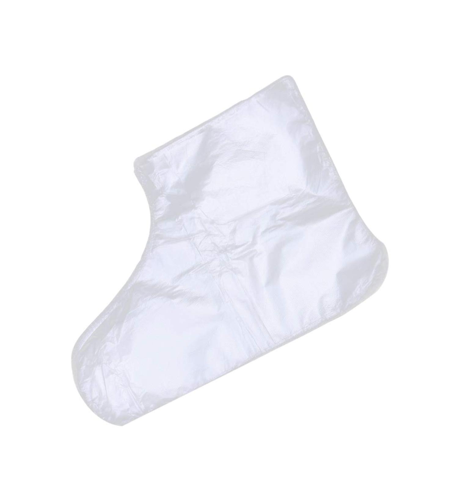 Exceart 200pcs Paraffin Bath Liner - Disposable Booties for Foot Spa Wax Treatment - Buy Online on GoSupps.com