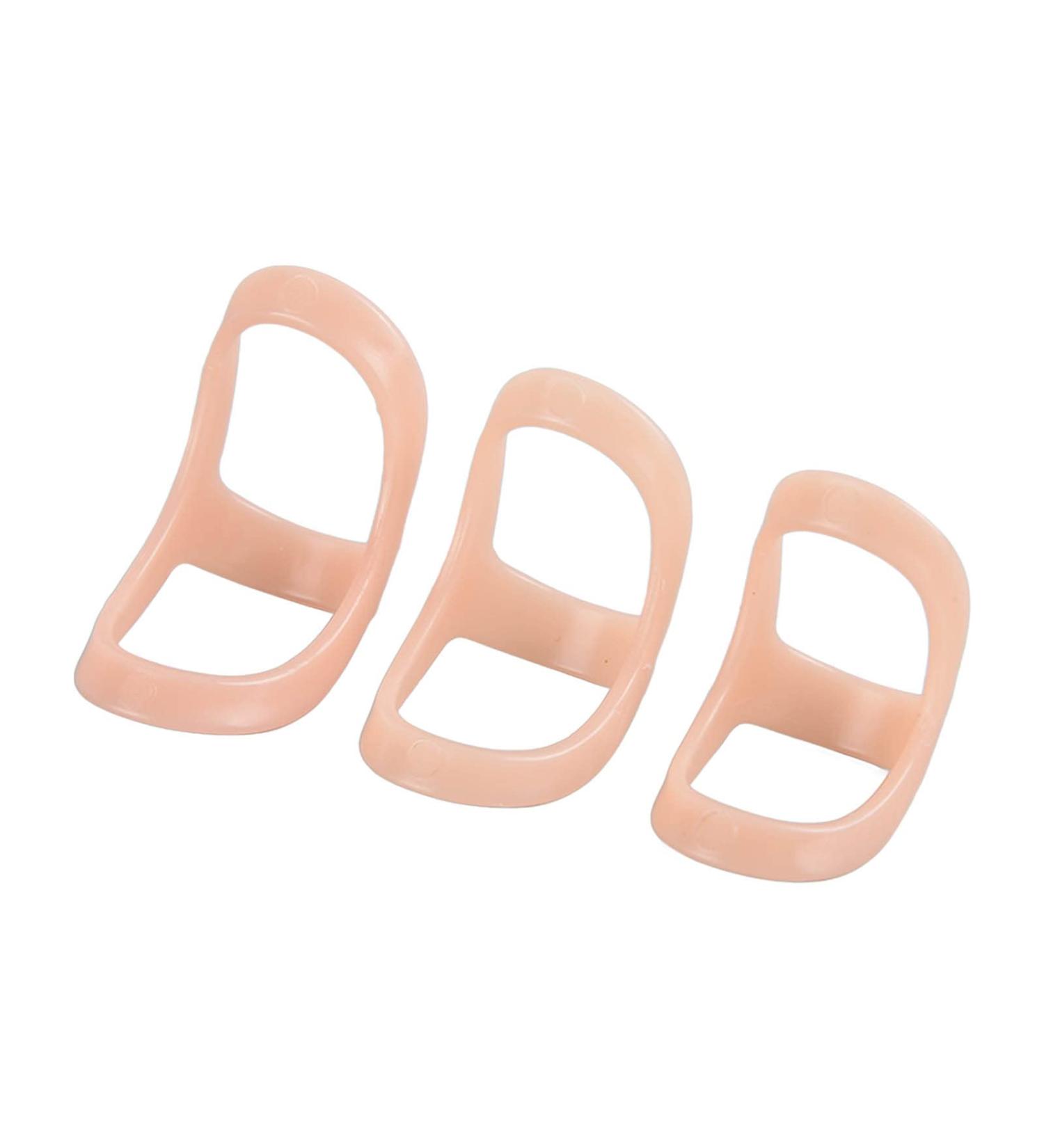 3-Piece Finger Splint Set Joint Support for Arthritis & Mallet Finger | Adjustable Sizes 4 5 6 | Protect & Soothe Finger Joints - Buy Online on GoSupps.com