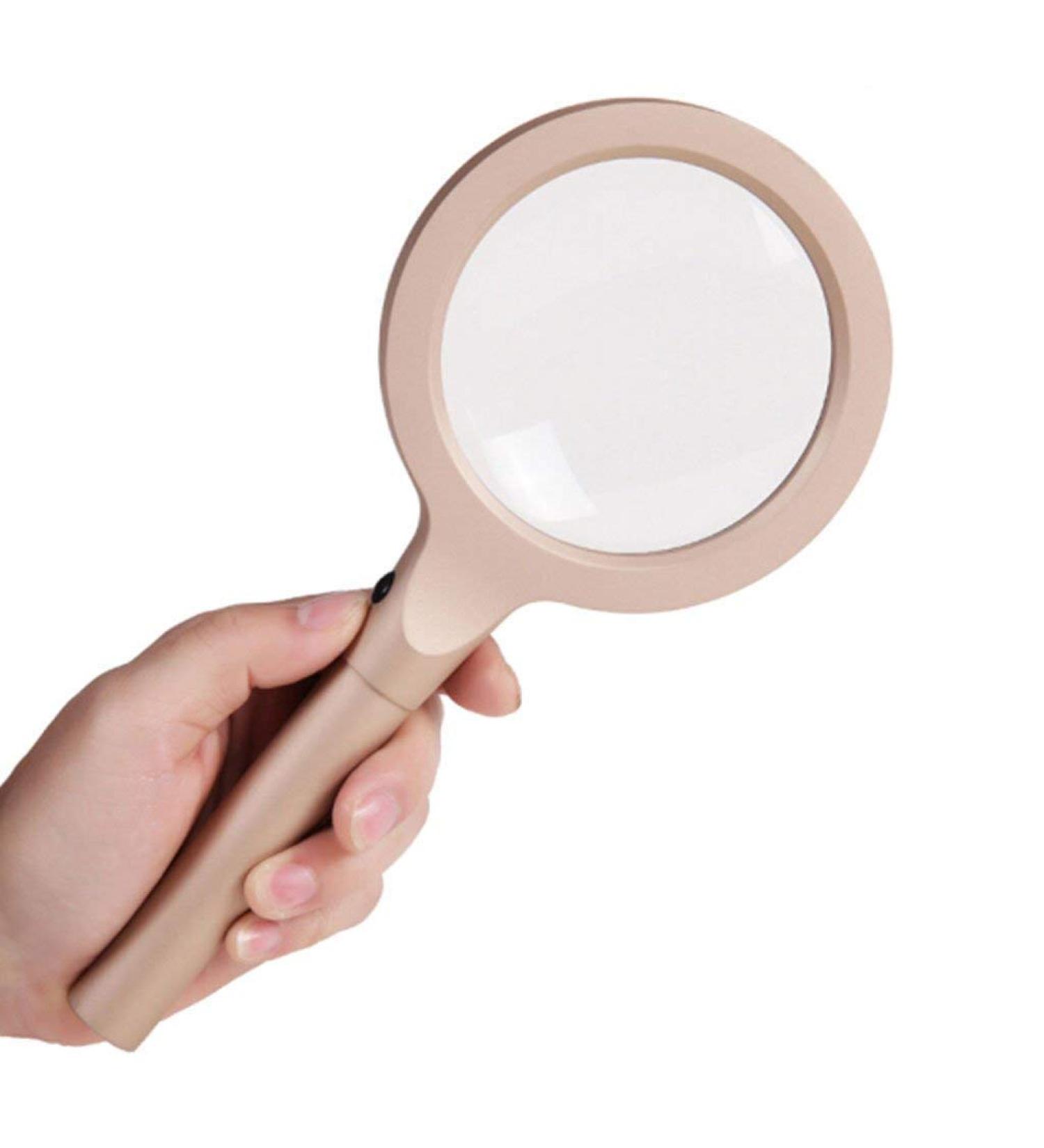 Illuminated Handheld Glass with Led Light Old Man Reading 10x Hd Optical Repair Engraving Identification Magnifier Good Times - Buy Online on GoSupps.com