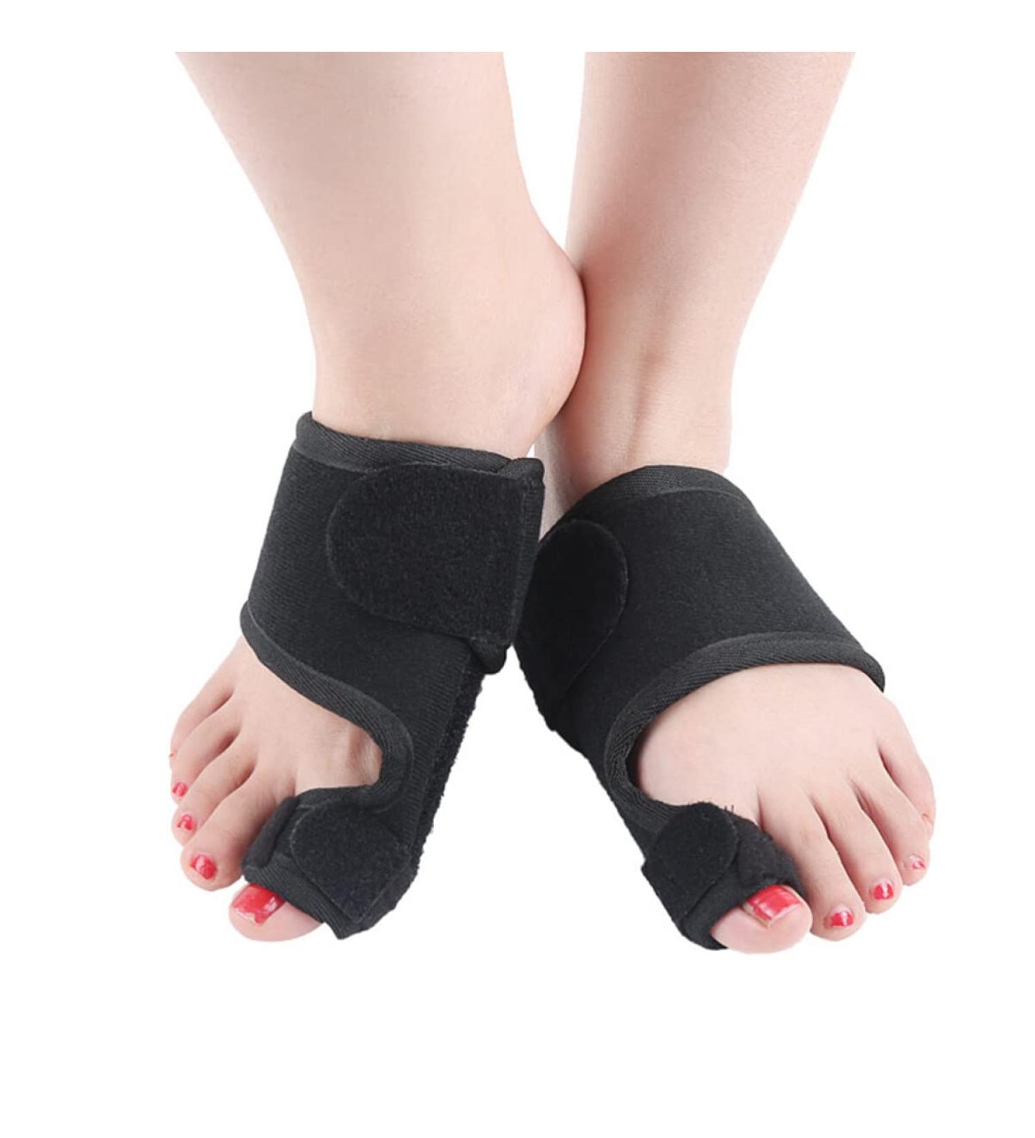 Beaupretty Bunion Straightener Black Thumb Protector for Women Men - Comfort Upgrade | Effective Toe Alignment Support - Buy Online on GoSupps.com