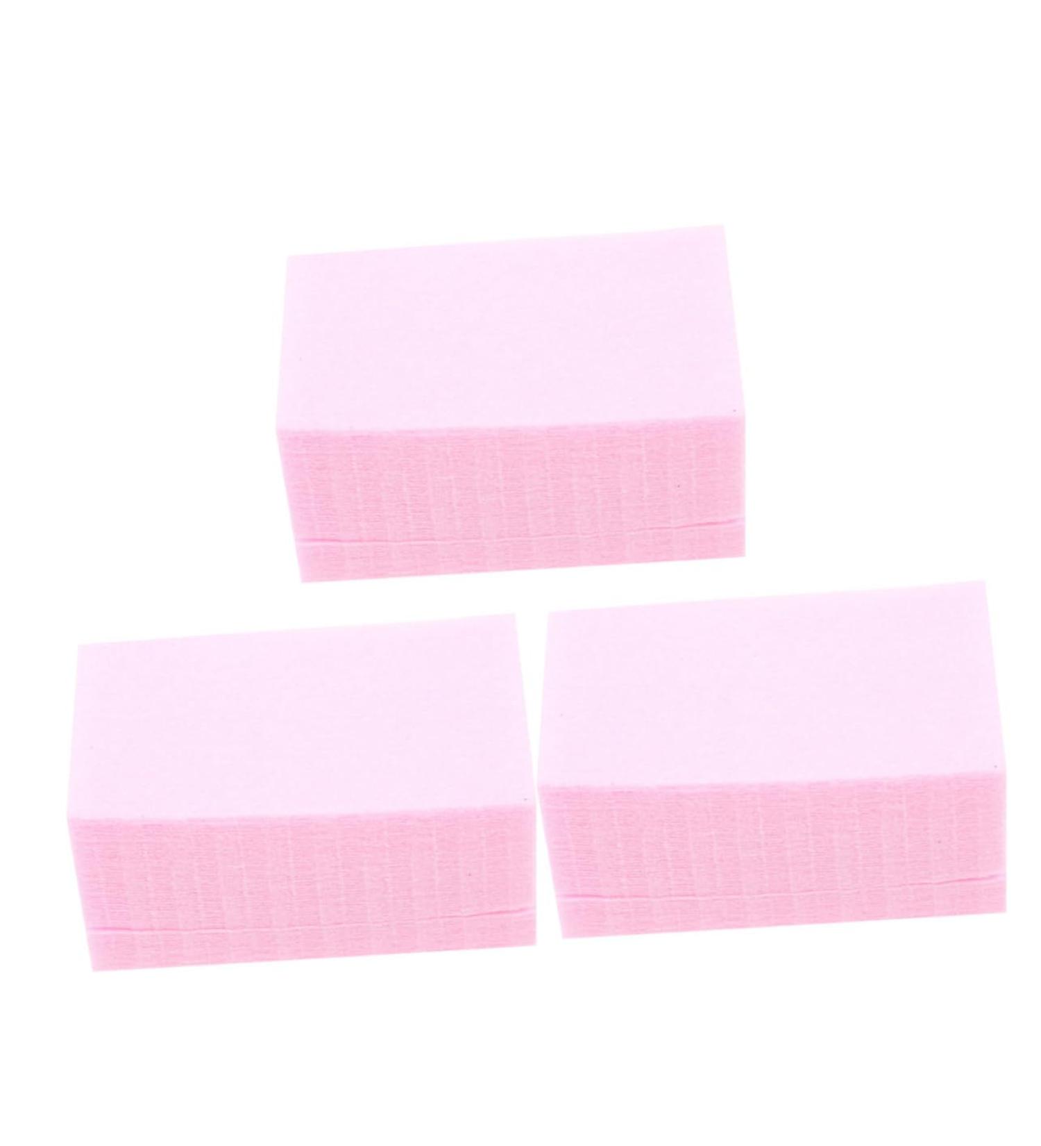 IWOWHERO 3 Nail Remover Cotton Cleansing Wipes Reusable Remover Pads Nail Remover Patch Makeup Remover Pads Disposable Nail Polish Wipes Pink Cotton Sheet Nail Bag Natural Cotton Fiber - Buy Online on GoSupps.com