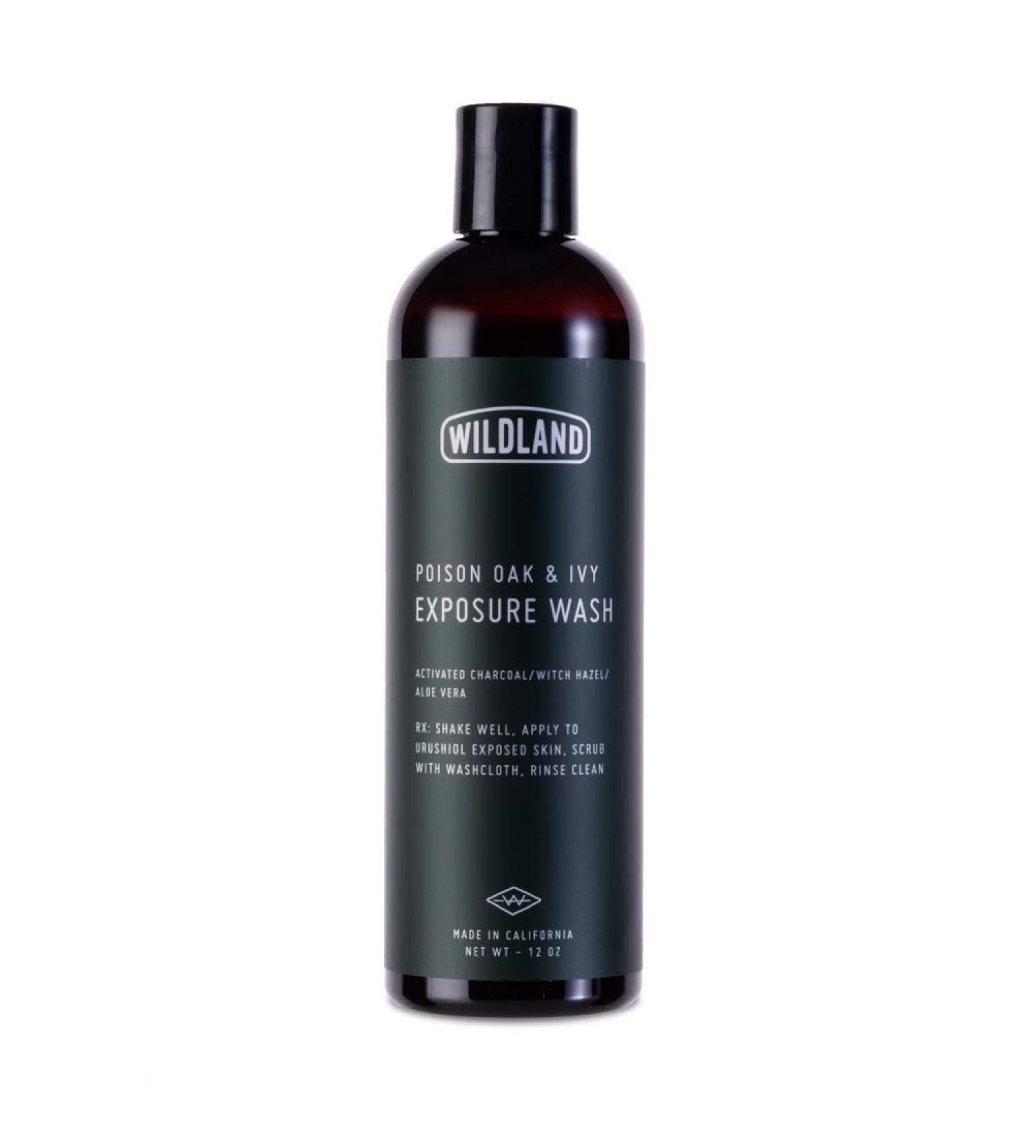 Wildland Poison Oak & Poison Ivy WASH 12oz - Remove Urushiol, Treat Rash & Itch Effectively - Buy Online on GoSupps.com