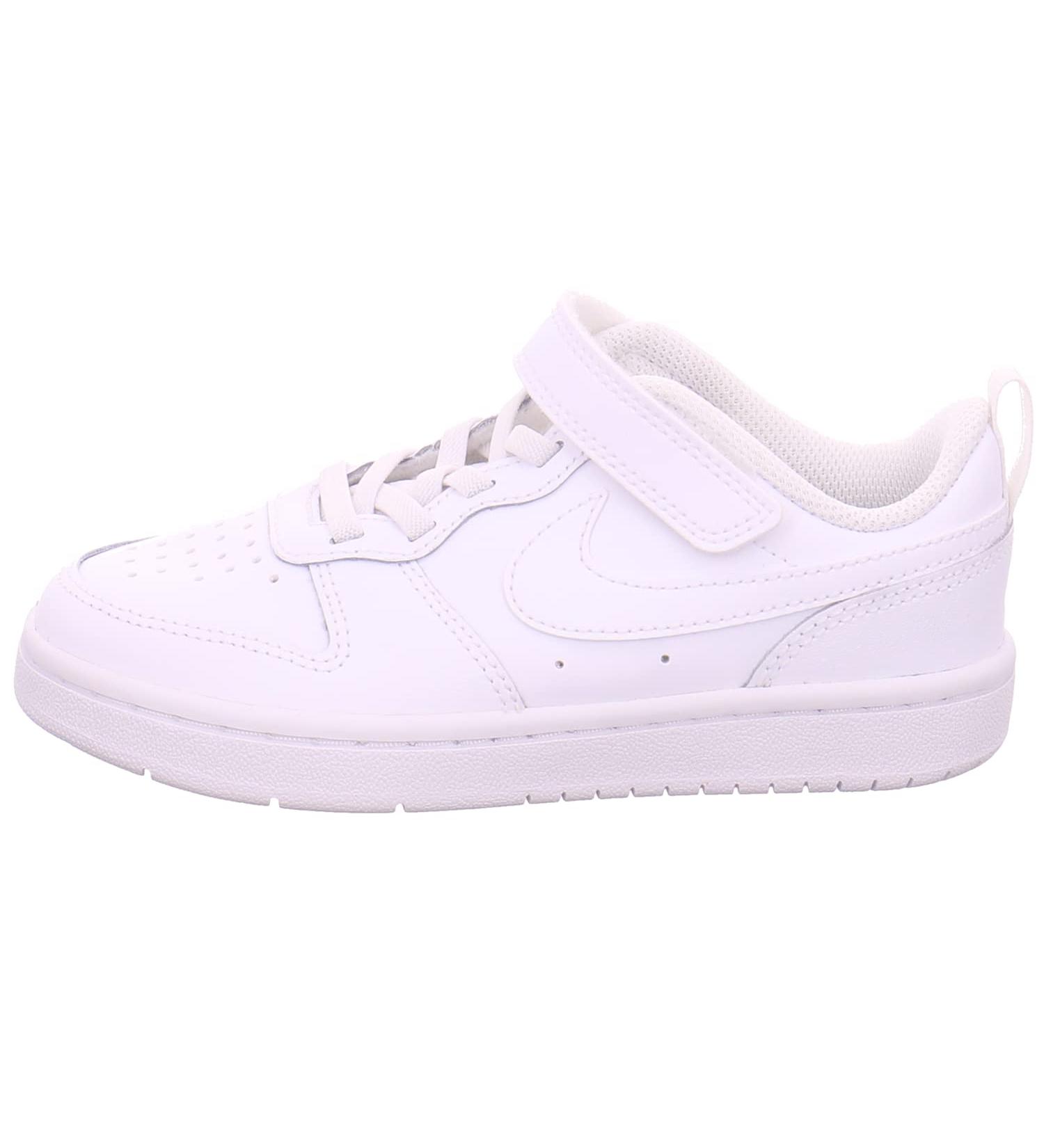 NIKE Boys Unisex Kids Court Borough Low 2 (PSV) Sneakers - White - Size 34 EU - International Shipping Available - Buy Online on GoSupps.com