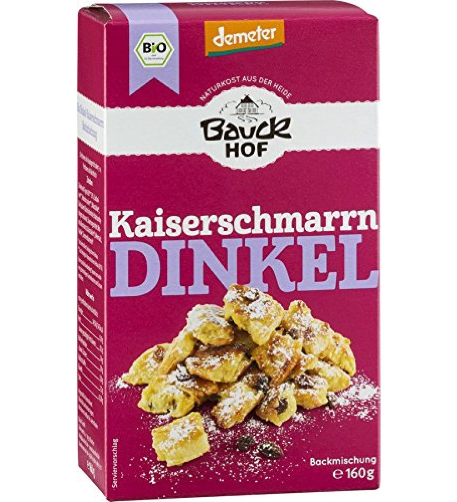 Bauckhof Spelt Kaiserschmarrn Demeter pack of 6 (6 x 160 g)