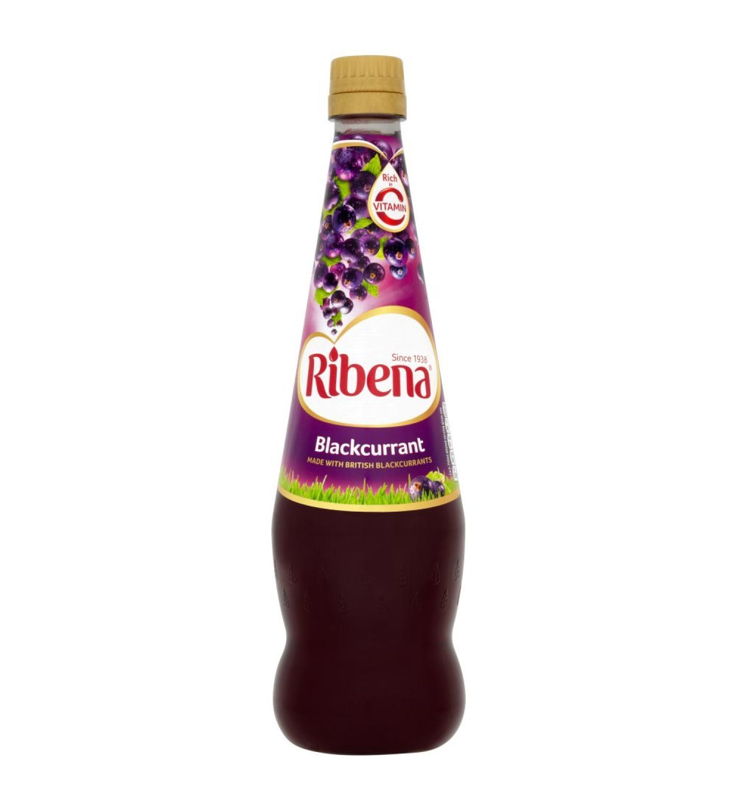 Ribena Pack of 12 Blackcurrant Concentrates 850 ml 850 ml