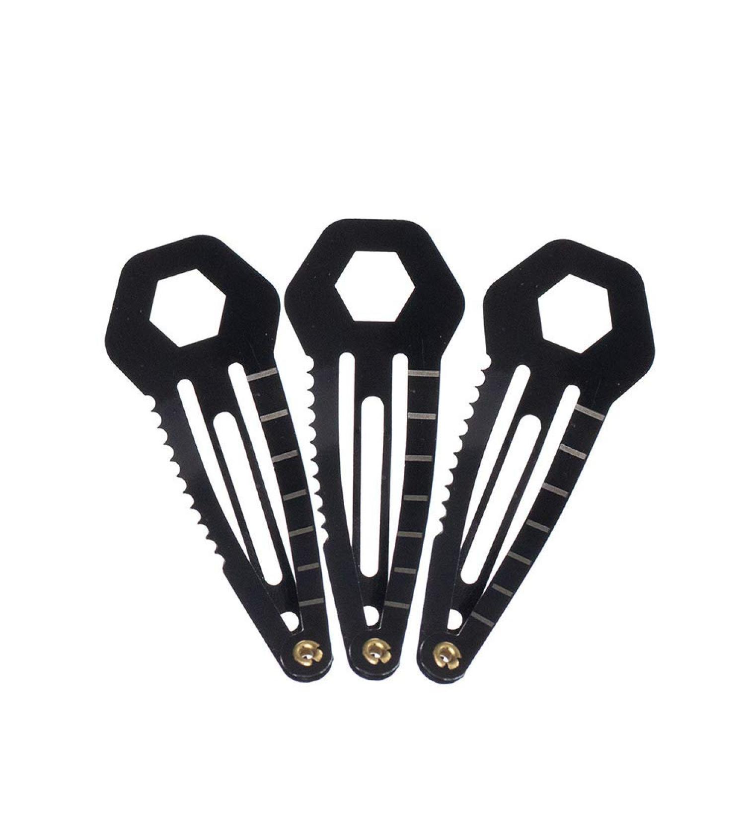3 Pack Tactical Hair Clip - Universal Survival Kit for Women (3 Count) - Buy Online on GoSupps.com