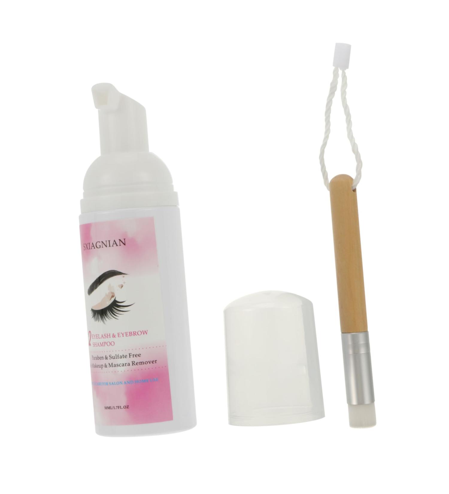 FOMIYES Eyelash Cleansing Mousse Shampoo Makeup Remover Eyelash Remover Lash Wash Lash Mascara 2 in 1 Extend 1 count (Pack of 1) As Shown - Buy Online on GoSupps.com