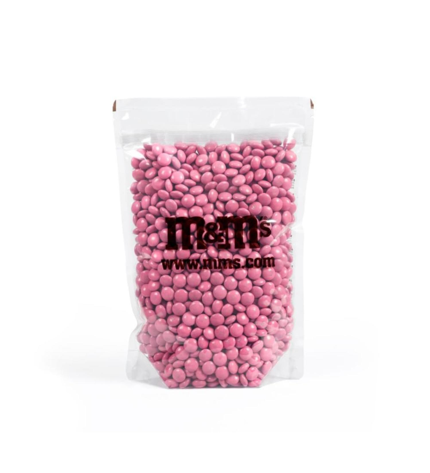 M&M'S Single Colour Milk Chocolate - Bulk Bag of 1.5kg of Chocolates - DIY Idea - Ideal for Wedding Birthday Party Candy Buffet Christening Gender Reveal (Soft Pink) - Buy Online on GoSupps.com