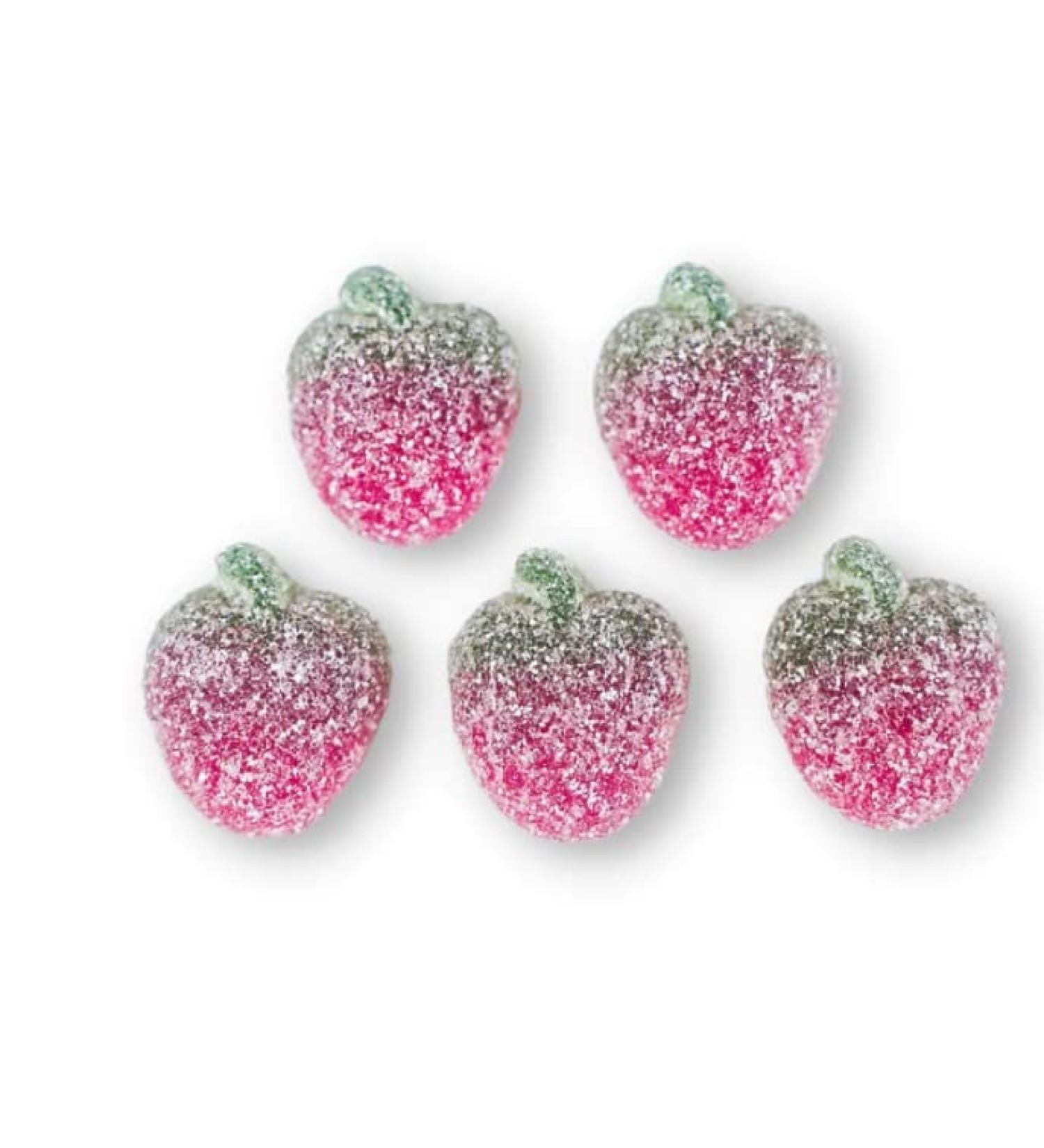 Candycrave Vegan Fizzy Strawberries 750g Sweets Delicious And Tasty - Buy Online on GoSupps.com