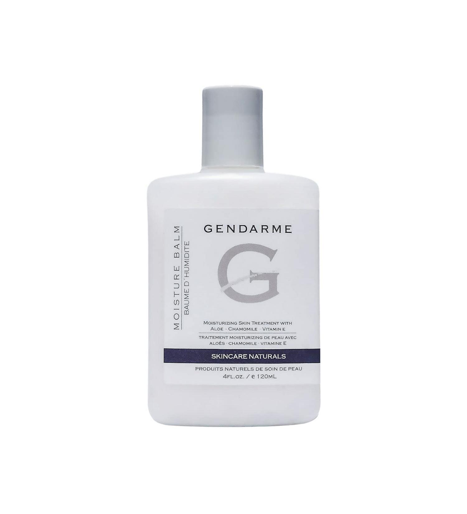 Gendarme G Moisture Aftershave Balm for Men - Hydrating Skin Treatment with Aloe, Chamomile & Vitamin E - 4 oz - Buy Online on GoSupps.com