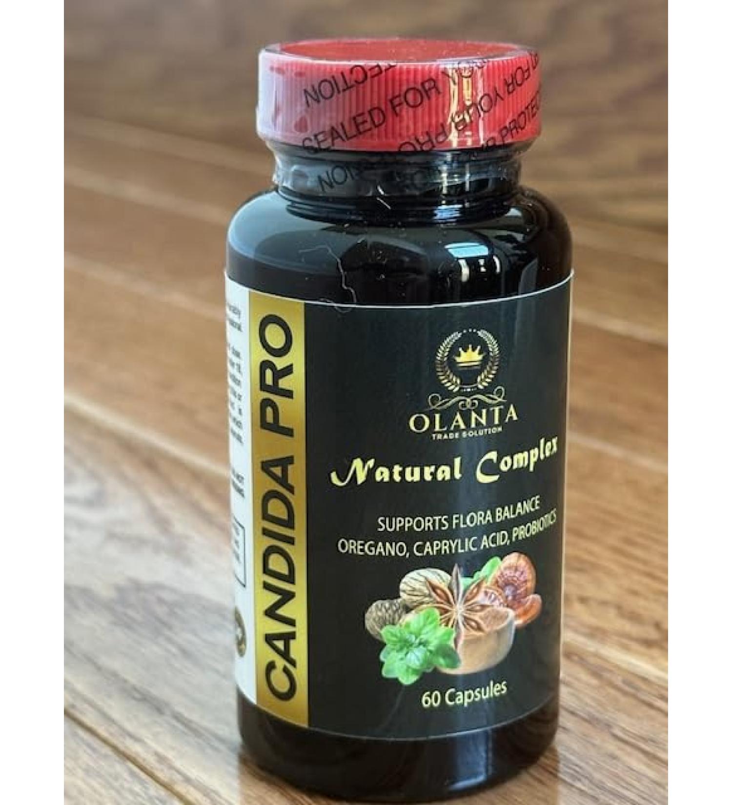 Candida PRO Complex - Candida probiotics for Digestive Health Immune Support & Digestive Health Supplement Pure caprylic Acid - 1 Bottle - Buy Online on GoSupps.com