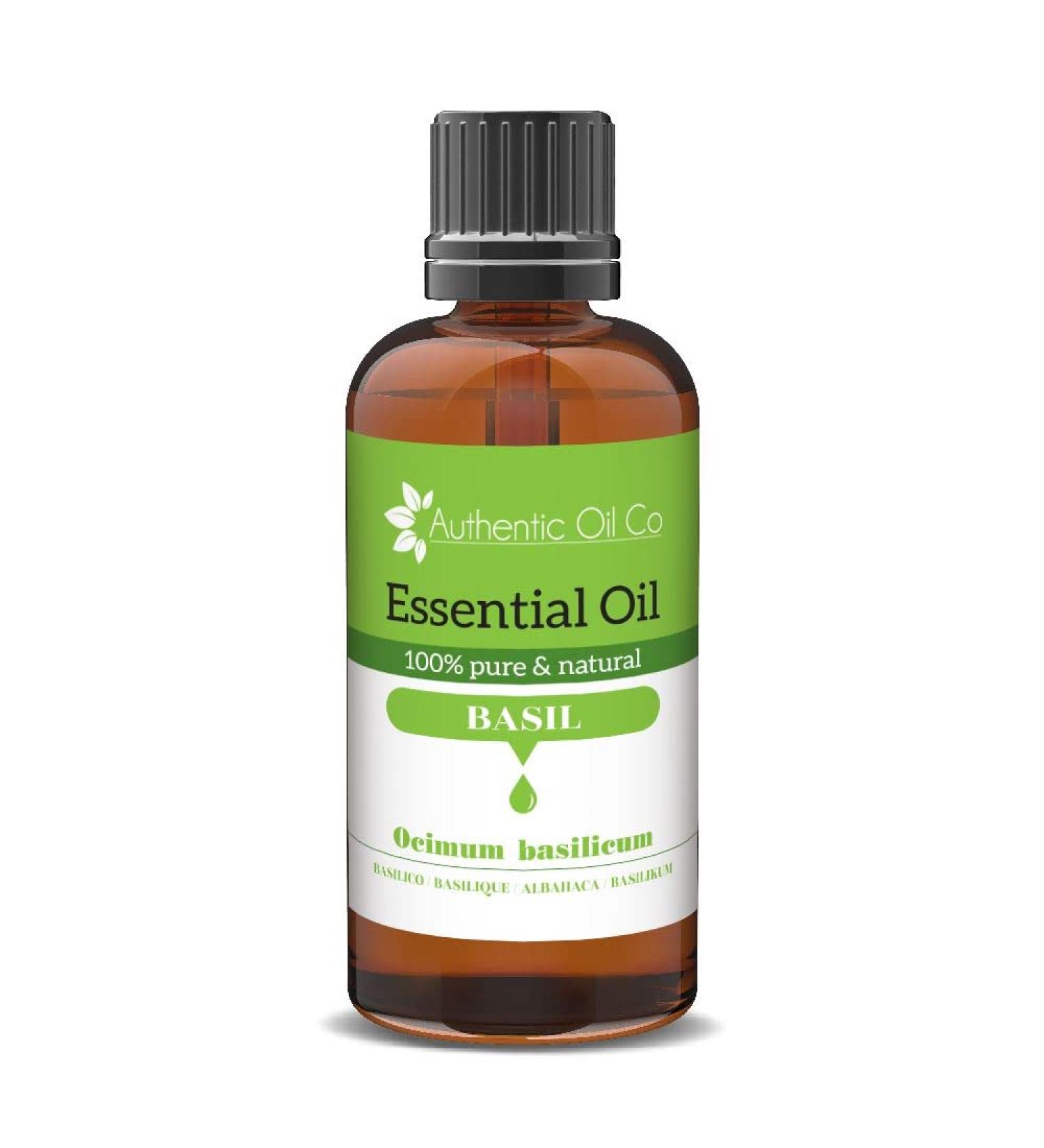 Pure and Natural Basil Essential Oil 50ml 50 ml (Pack of 1)