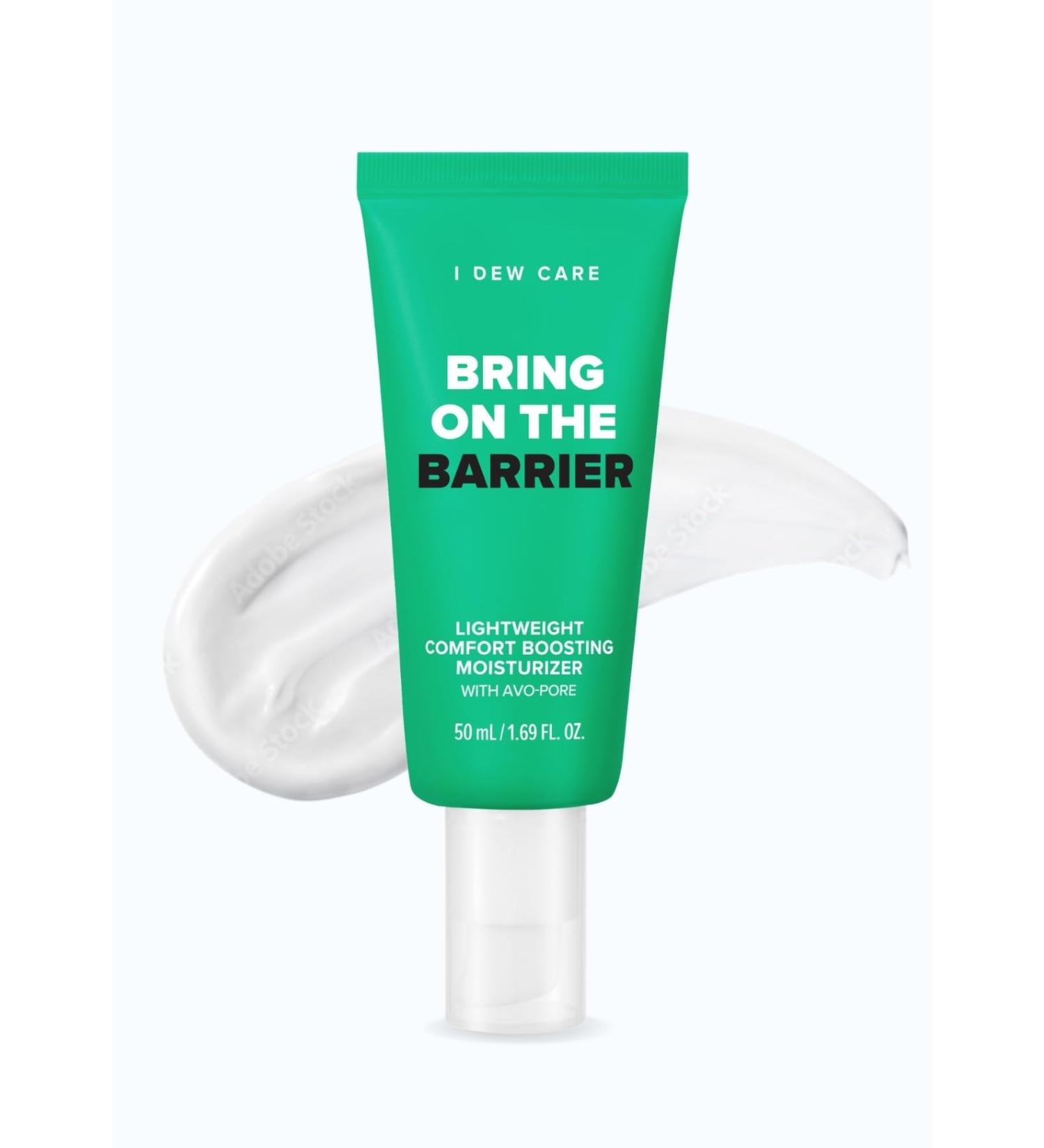 I DEW CARE Bring On The Barrier Moisturizer - Lightweight Comfort for Combination & Oily Skin Fast Absorption 50mL - Buy Online on GoSupps.com