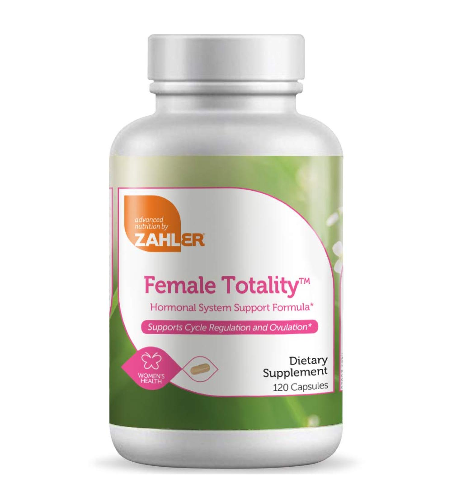 Zahler Female Totality Fertility Supplements - 120 Capsules | Prenatal Vitamins for Women | Certified Kosher - Buy Online on GoSupps.com