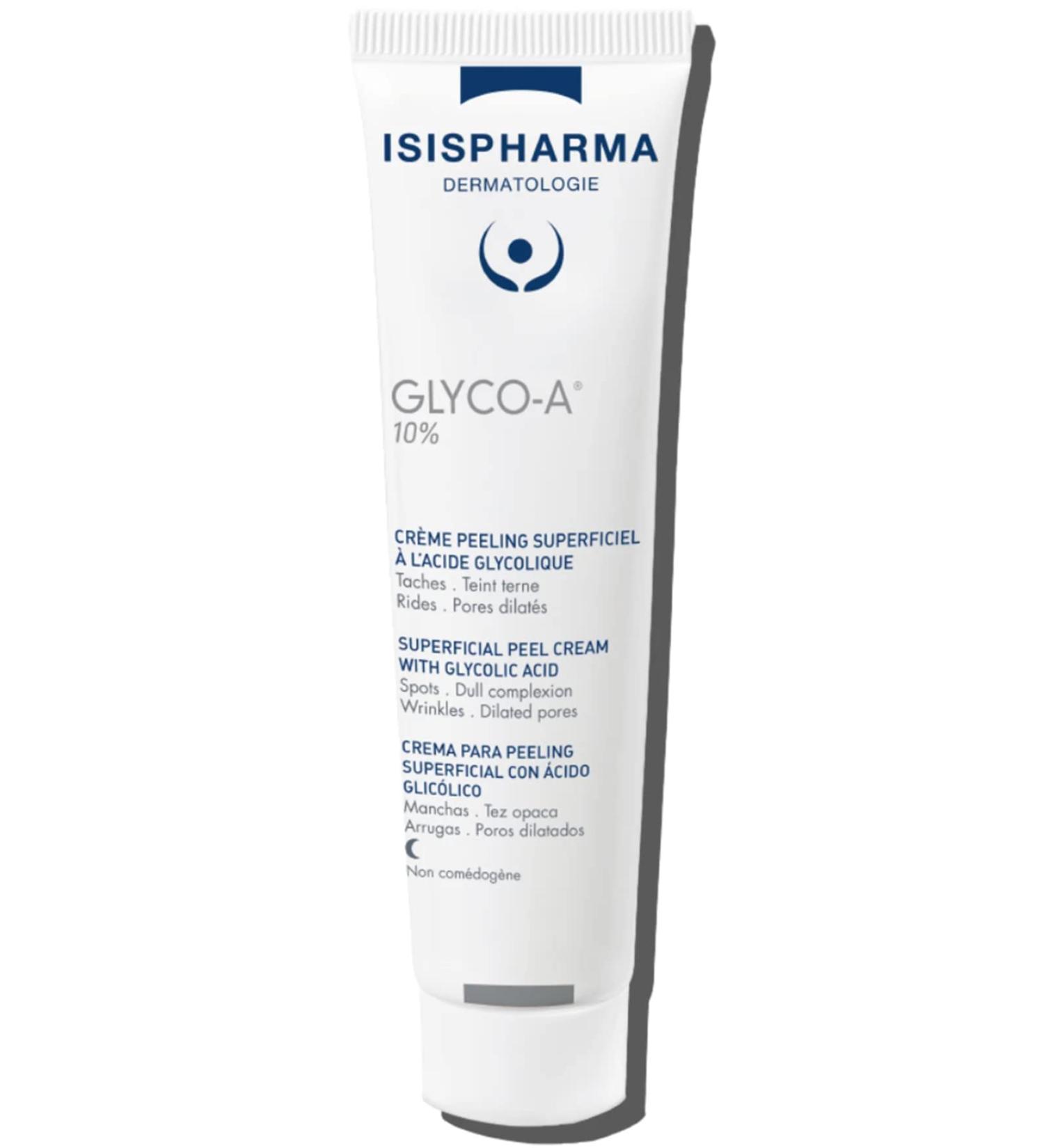 GLYCO-A 10% Glycolic Acid Peel Cream - Anti-Aging Reduce Wrinkles & Dark Spots - 30ml - Buy Online on GoSupps.com