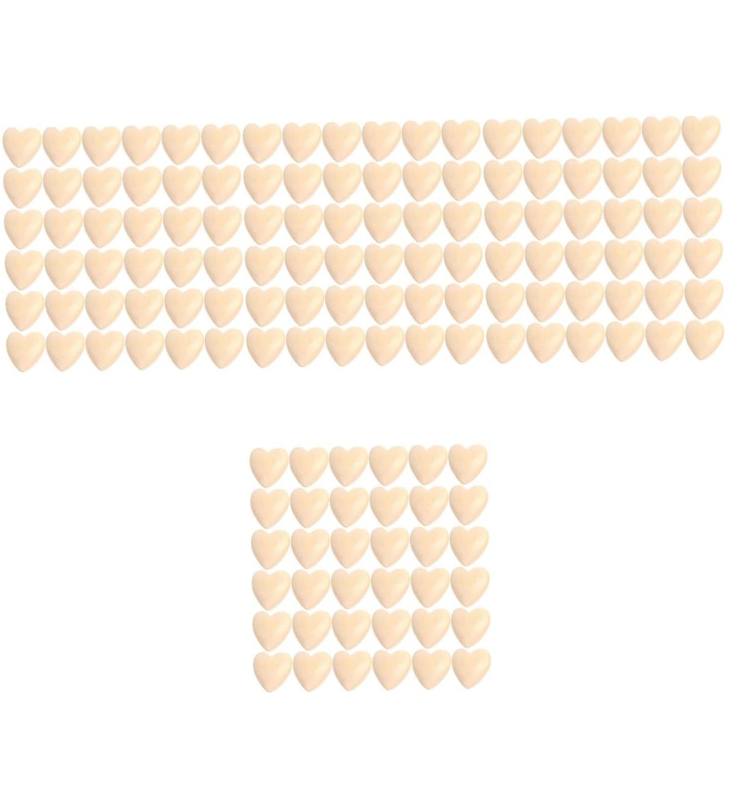 Safigle 200 Stk Peach Cherz Bear Spacer Beads | Rustic Wooden Heart-Shaped Pearls for DIY Accessories | Perfect for Children's Crafts - Buy Online on GoSupps.com