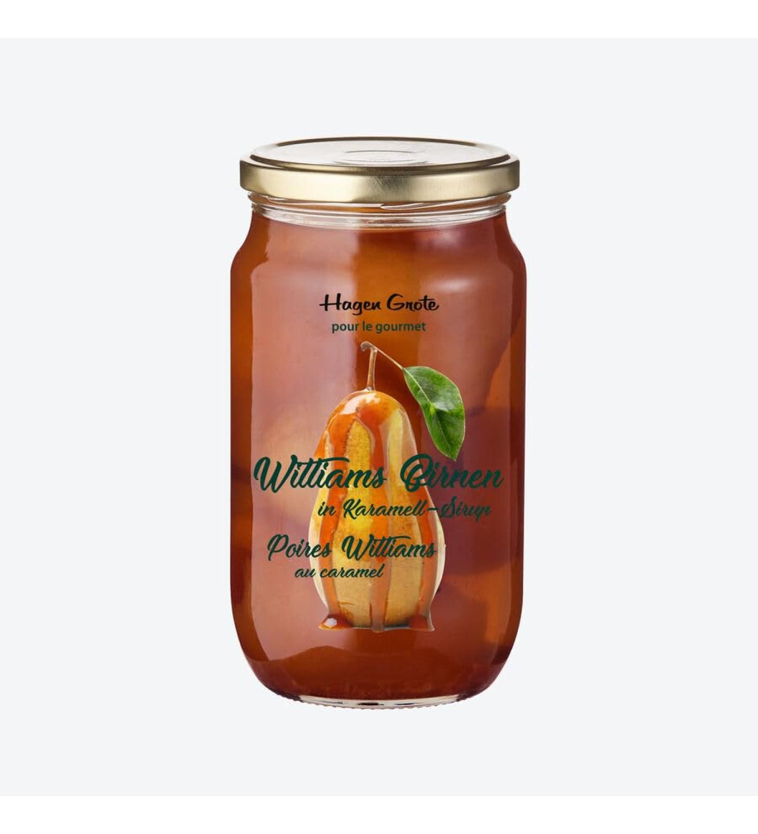 Williams Pear: the queen of pears in fine caramel syrup - Buy Online on GoSupps.com