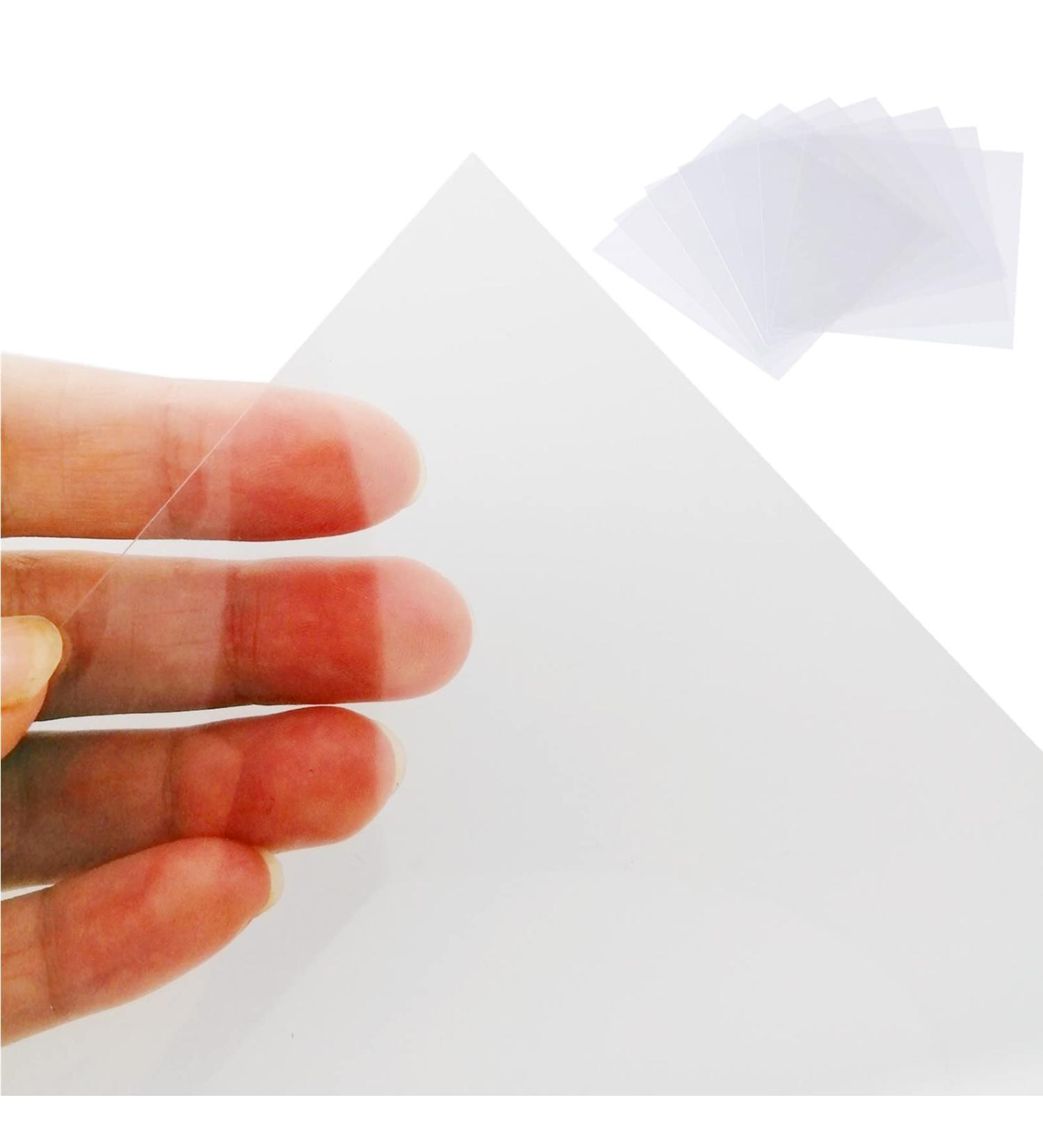 12 Pack 6 mil Blank Mylar Stencils for Cutting - 12x12 inch Clear Transparency Sheets - Buy Online on GoSupps.com