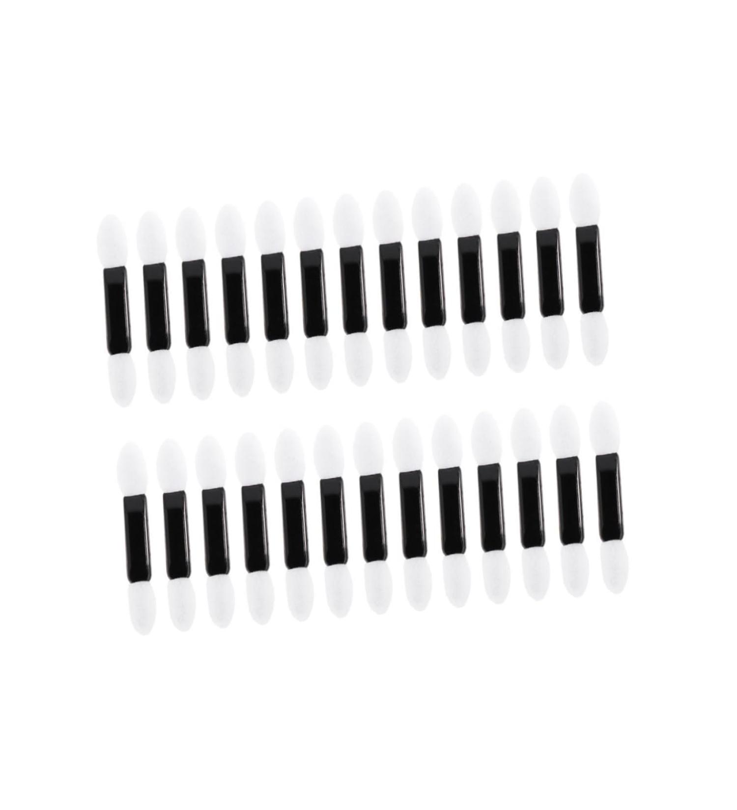 Housoutil 100pcs Sponge Eyeshadow Brush Eye Shadow Applicator Makeup Brush Miss Eye Shadow Stick Major M White - Buy Online on GoSupps.com