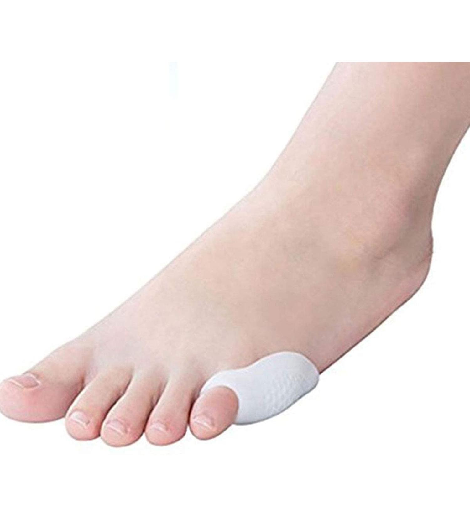 Pedimend Silicone Gel Little Foot Football - 3 Pairs | Toe Protection Sleeves & Foot Care Massage Device - Buy Online on GoSupps.com