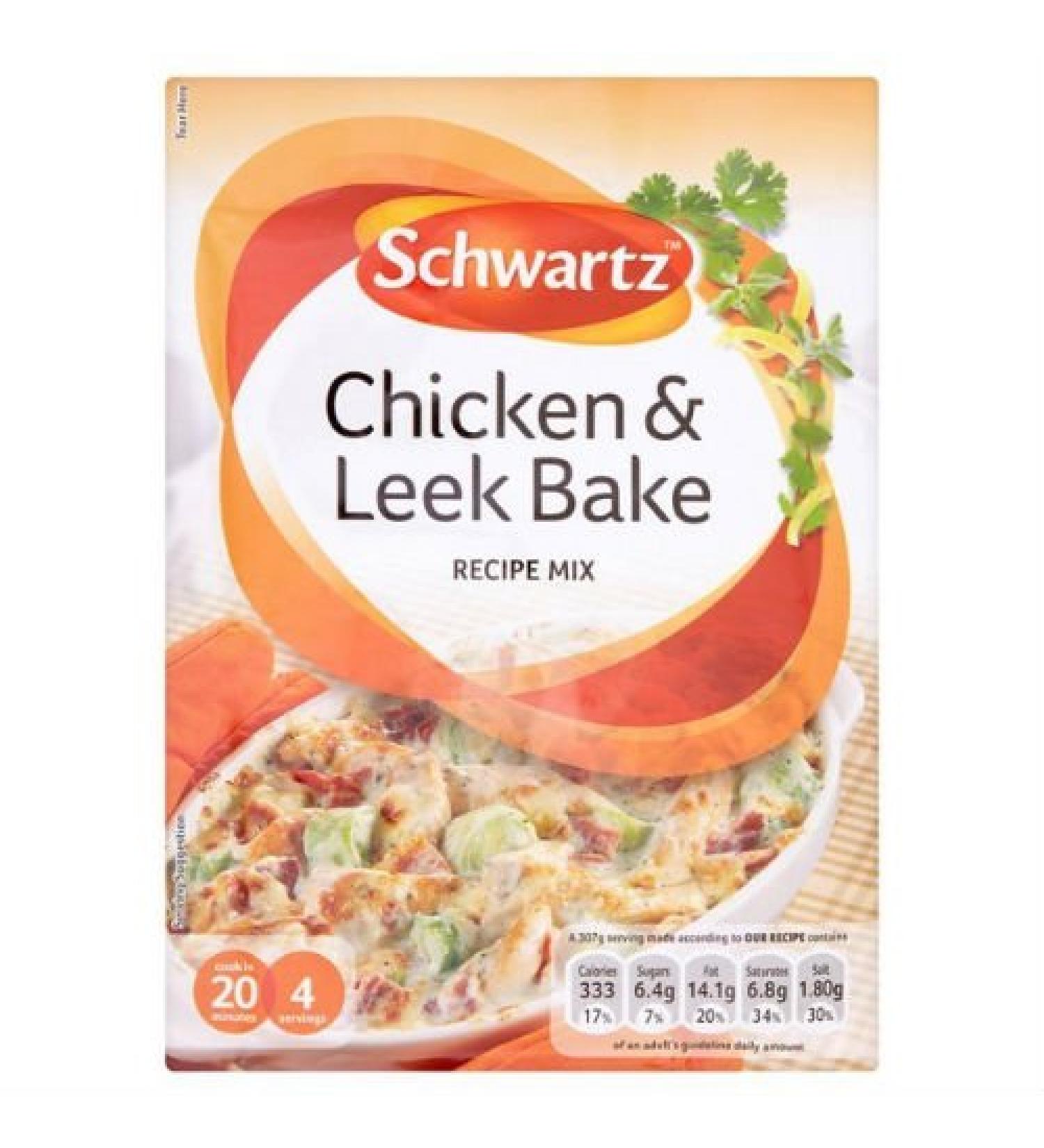 Schwartz Creamy chicken and leek recipe mix 35 g