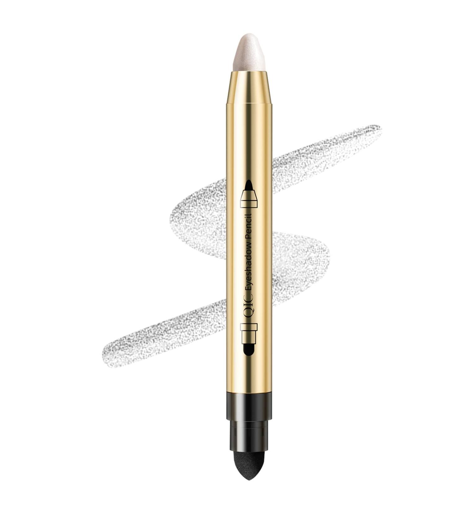Go Ho White Highlighter Cream-to-Powder Eyeshadow Stick - Shimmer White 01 - Buy Online on GoSupps.com
