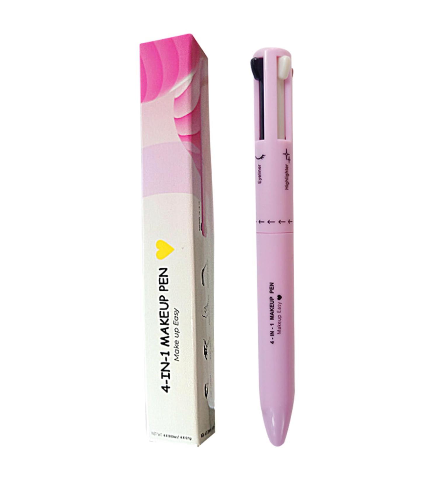 4 in 1 Makeup Pen Multifunctional Makeup Pencil from Eyeliner Lip Liner Brow Pencil and Highlighter Makeup Pencil for Travel Style 3 - Buy Online on GoSupps.com