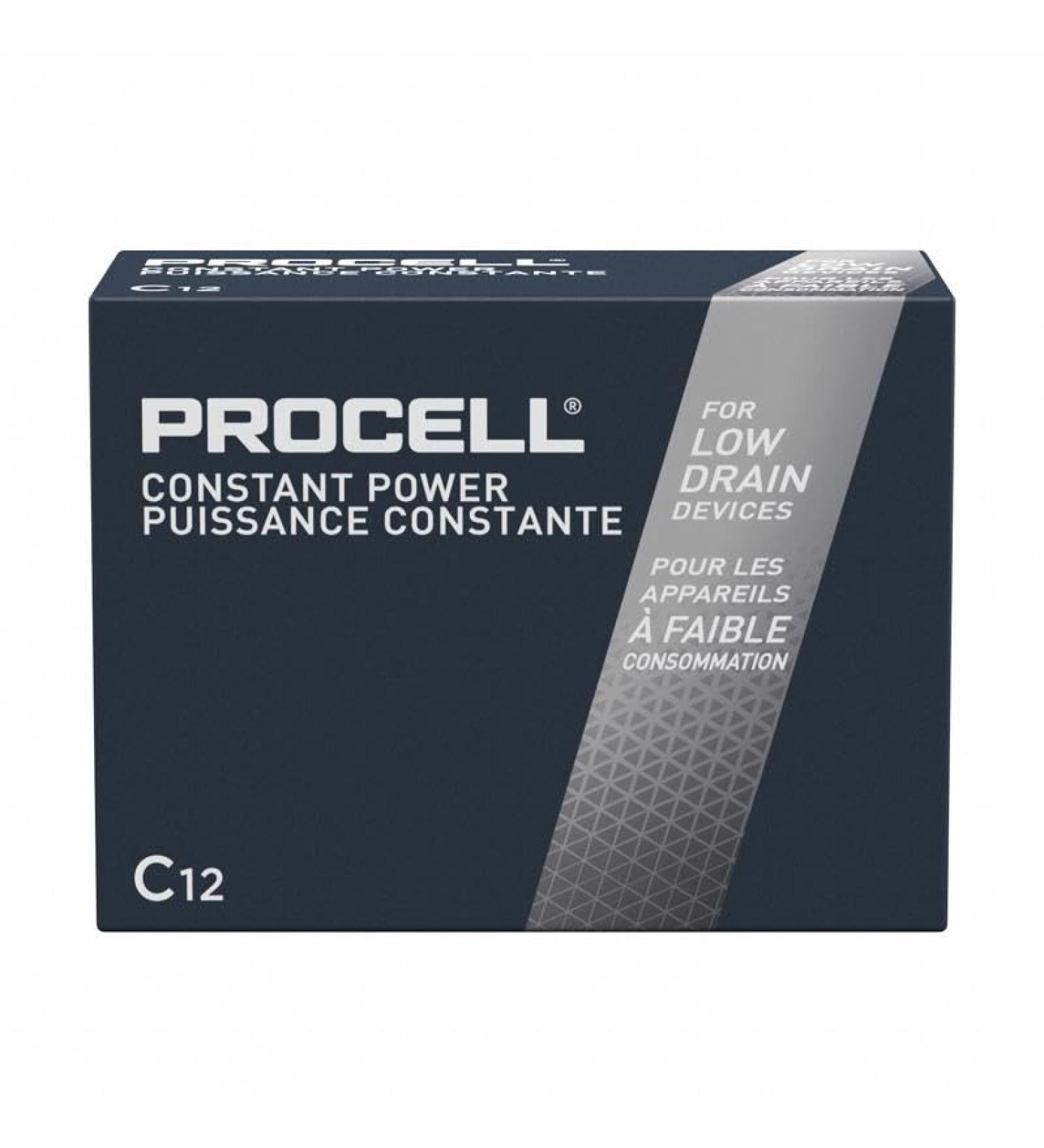 Procell Alkaline C Battery - PC1400 (Box of 12)