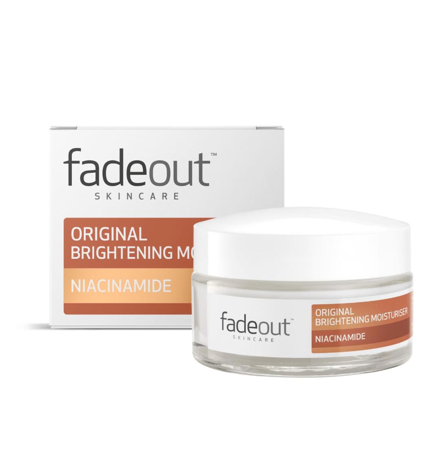 Fade Out Original Even Skin Tone Moisturiser with SPF15 - Clinically Proven Face Cream to Brighten and Even Skin tone in 4 weeks - Buy Online on GoSupps.com