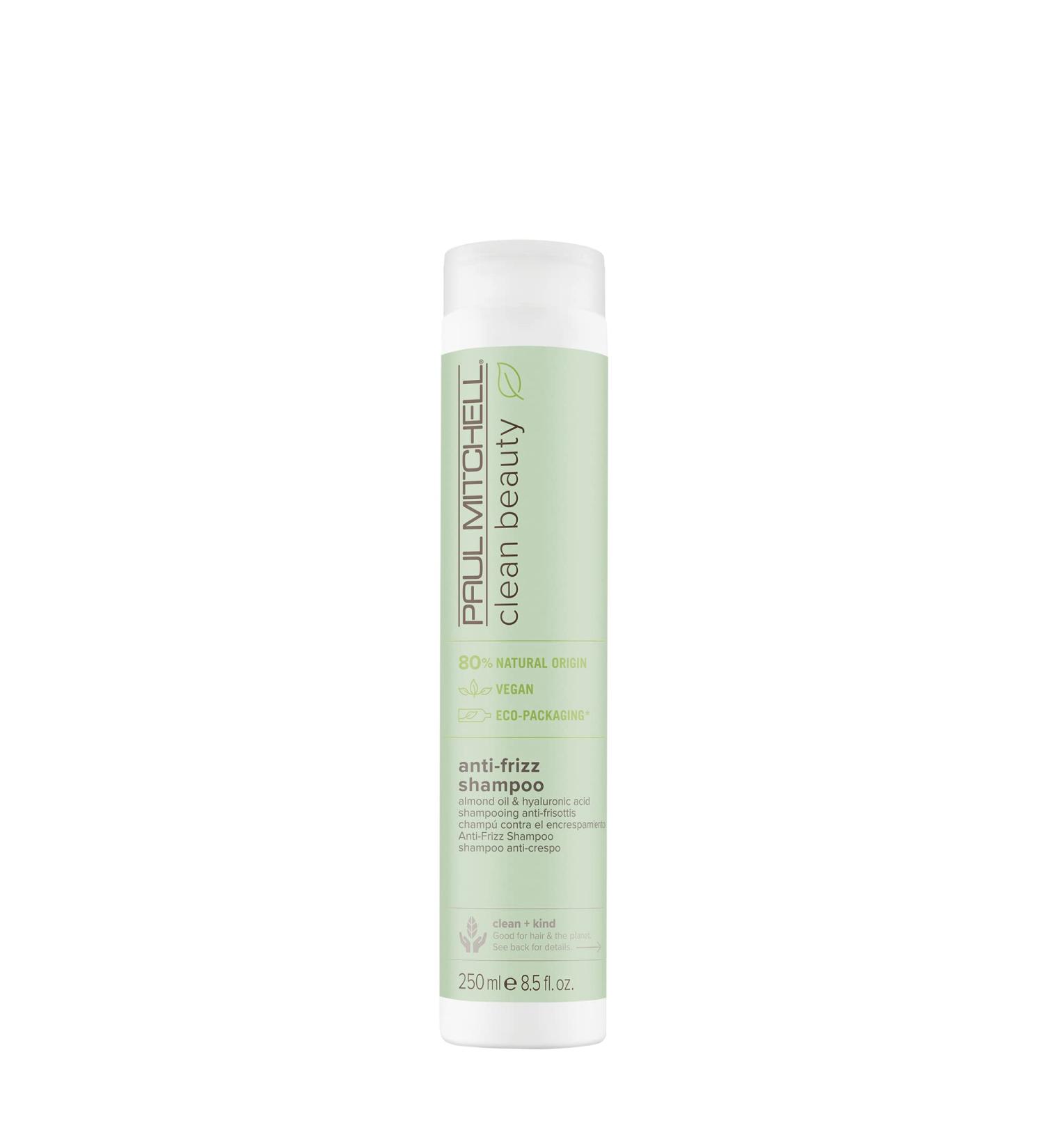 Paul Mitchell Clean Beauty Anti-Frizz Shampoo - 8.5 Fl Oz - Smooths & Calms Frizz - For Textured Hair - Buy Online on GoSupps.com