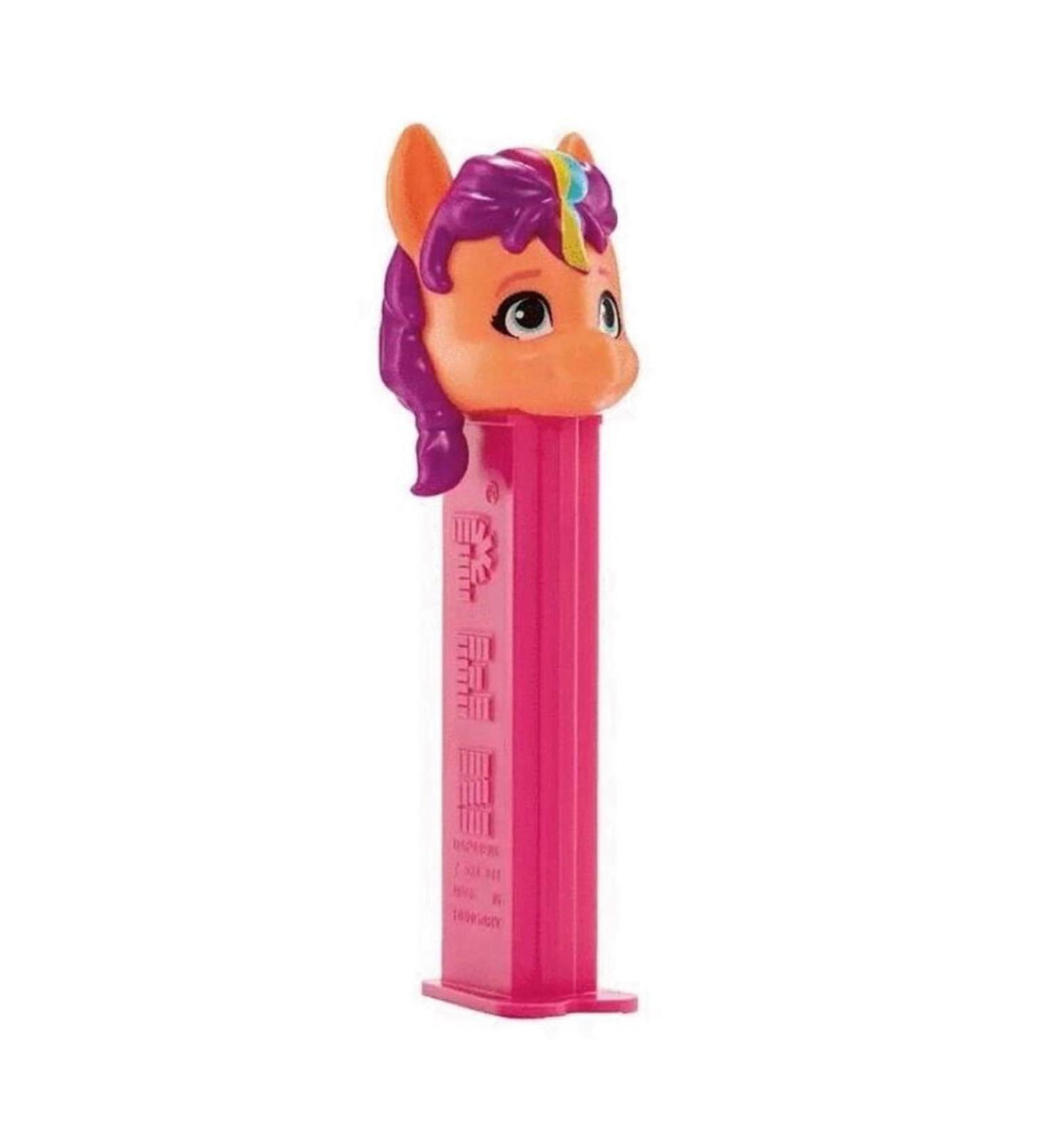 PEZ My Little Pony Izzy Moonbow Pipp Petals & Sunny Starscout pez Dispenser Refillable Collect Them All (Sunny Starscout One Size) Sunny Starscout 1 Count (Pack of 1)