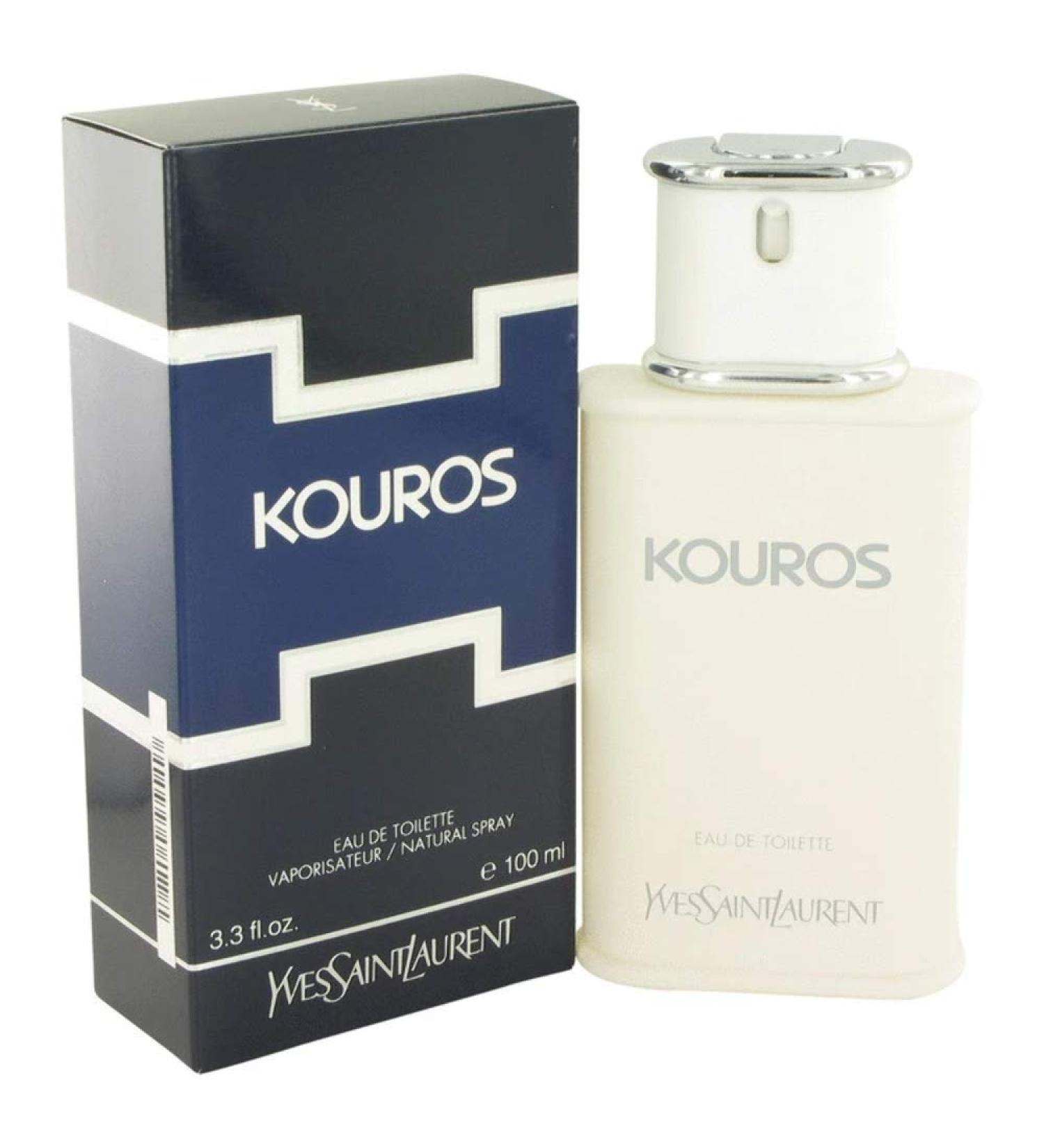 Yves Saint Laurent Kouros Eau De Toilette Spray for Men 3.3 Ounce / 100 ml 3.3 Fl Oz (Pack of 1) - Buy Online on GoSupps.com