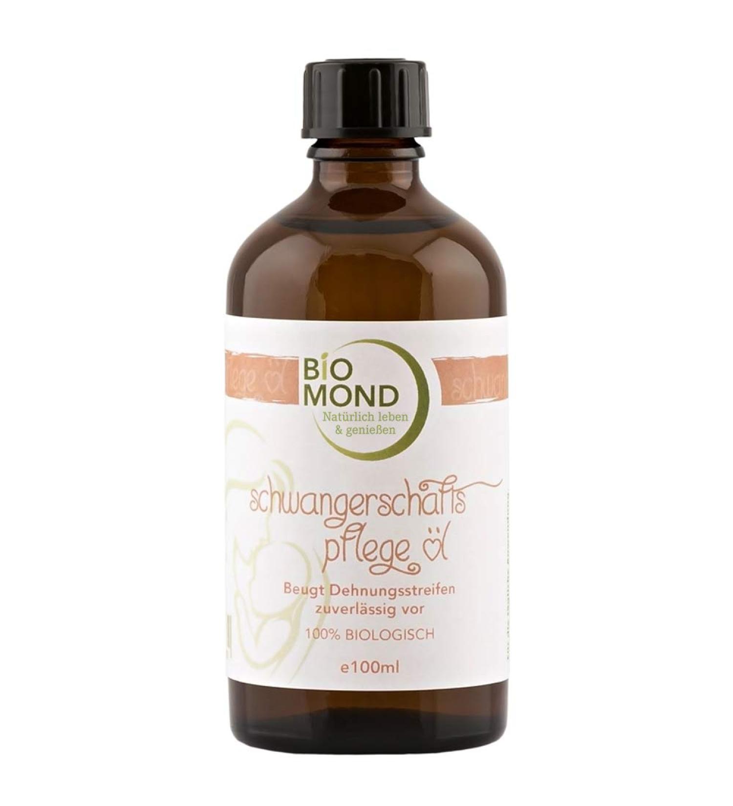 Organic Pregnancy Care Oil - Mama of Biomond 100ml | Test Winner Additive-Free Natural Cosmetics | Midwife Recommended - Buy Online on GoSupps.com