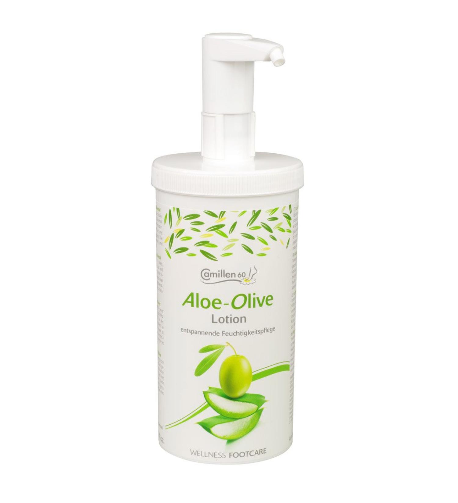 Camillen 60 Aloe Olive Lotion with dispenser (1x 500ml)