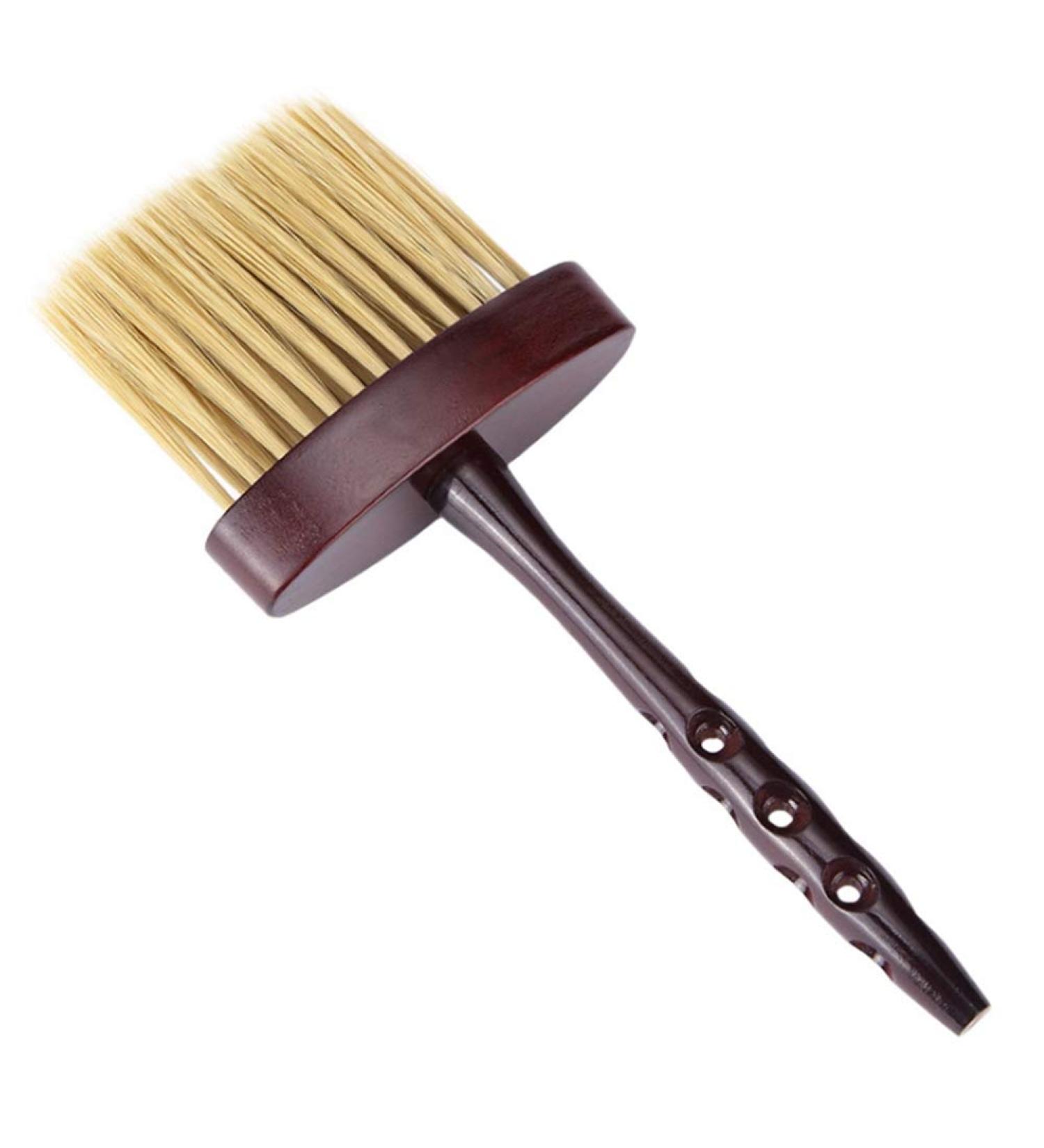 Desikixudy Salon Stylist Hairdressing Styling Tool Comfortable Grip Hairdressing Styling Tool Neck Face Duster Soft Brush - Buy Online on GoSupps.com
