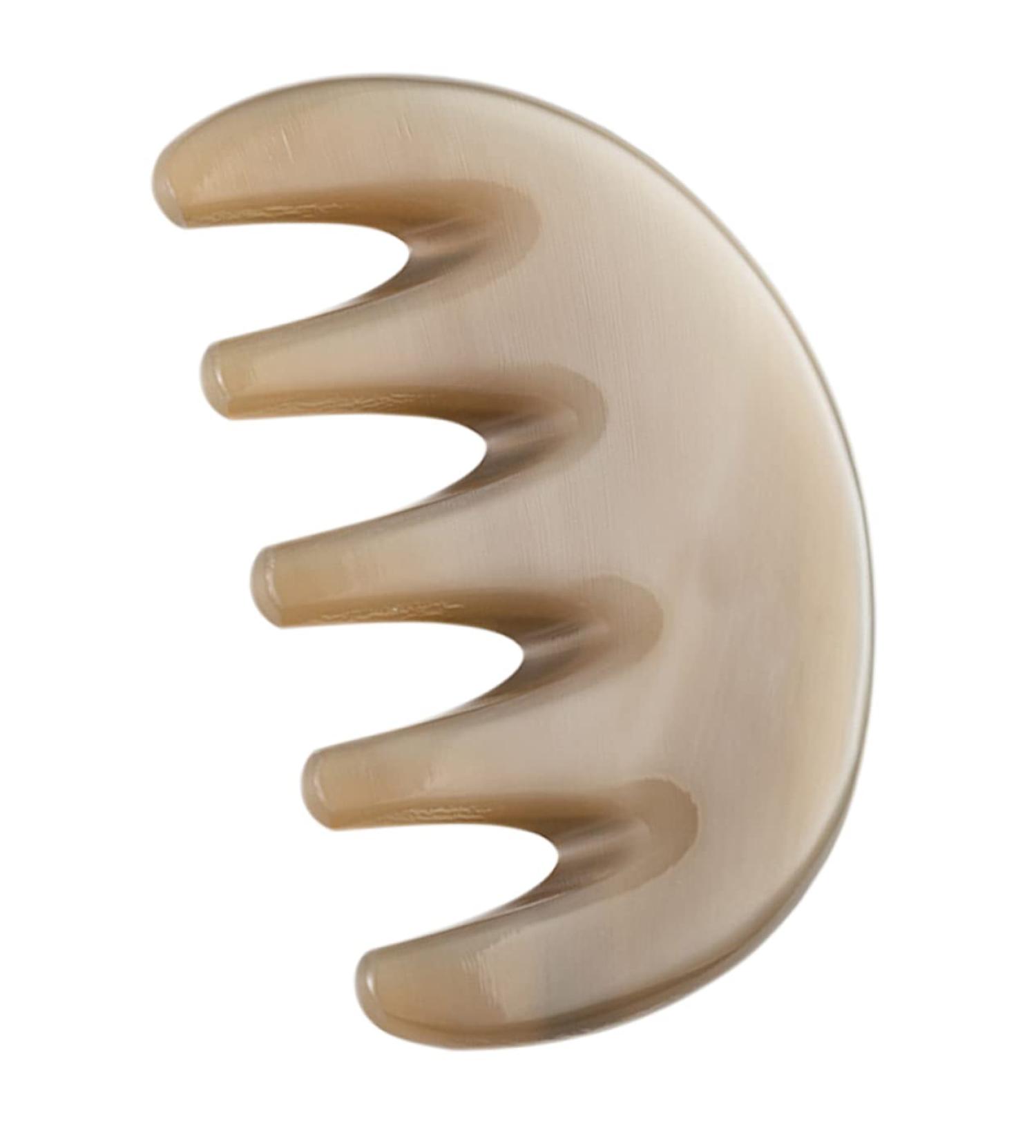 Tovinanna F nfahn Massagekamm - Broad Tooth Hair Comb & Gua Sha Tool for Scalp Massage | 8.5x5.5cm | Acupuncture Point Massage Comb - Buy Online on GoSupps.com