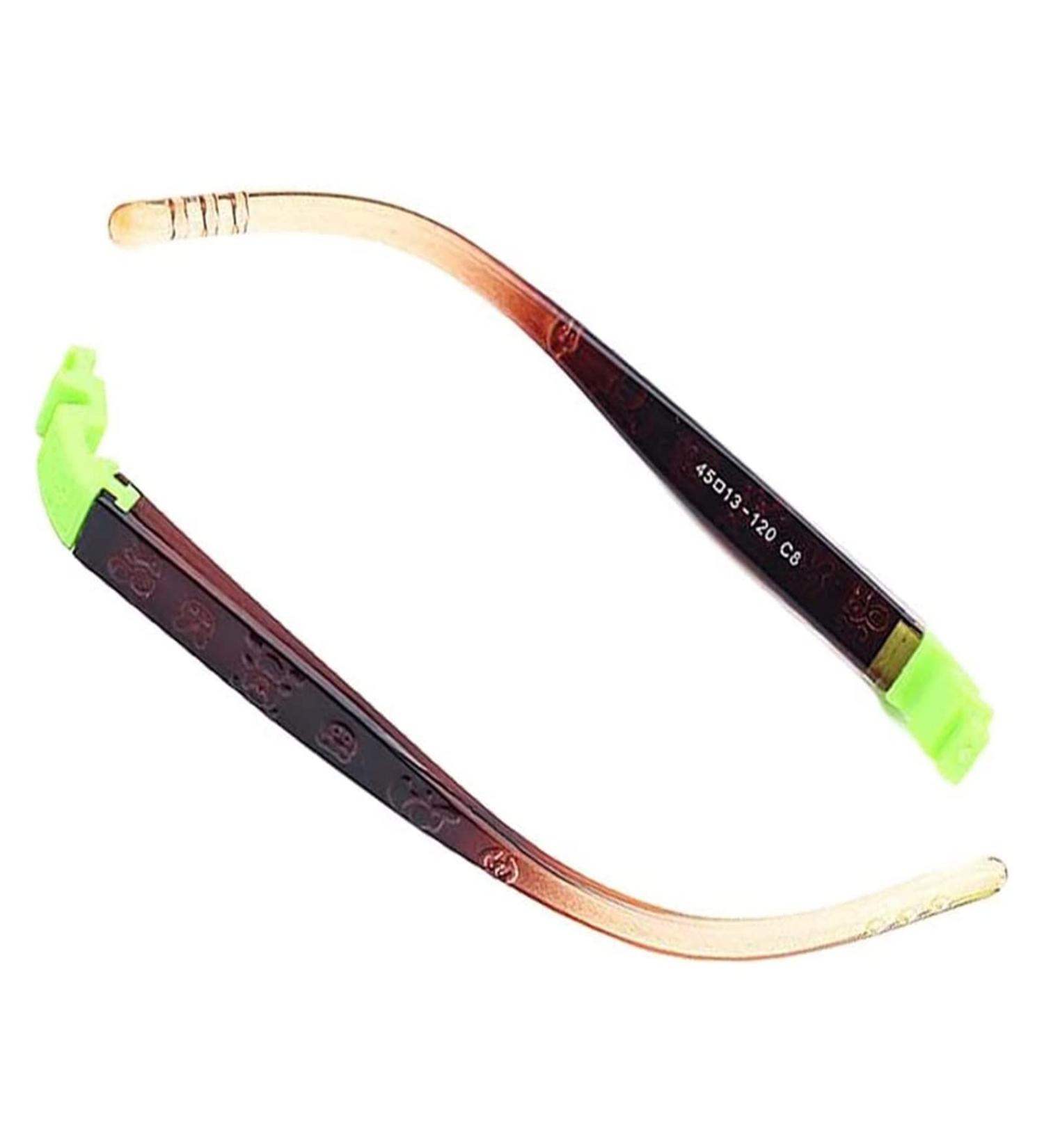 Ranara Replacement Glasses End Tips | Children's Glasses Accessories | Silicone Inserts & Bayonet Legs | Spare Parts in Brown - Buy Online on GoSupps.com