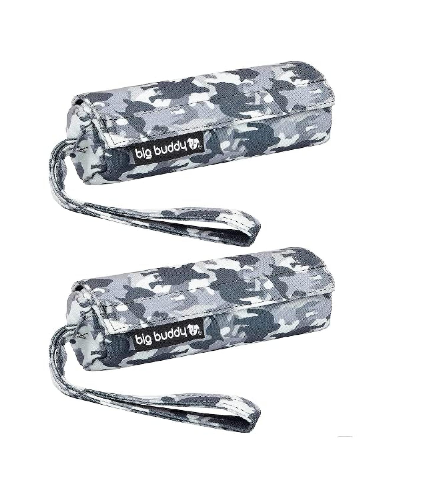 Big Buddy Canvas Food Dummy & Dog Training Bag - 2x Camo Gray | International Shipping Available - Buy Online on GoSupps.com