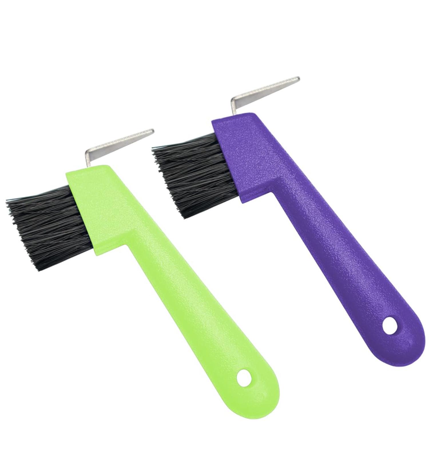 Buy HZAOPZE 2 PCs 2-in-1 Hoof Scraper & Brush - Anti-Slipping Horse Grooming Tool for Clean Hooves | International Shipping Available - Buy Online on GoSupps.com
