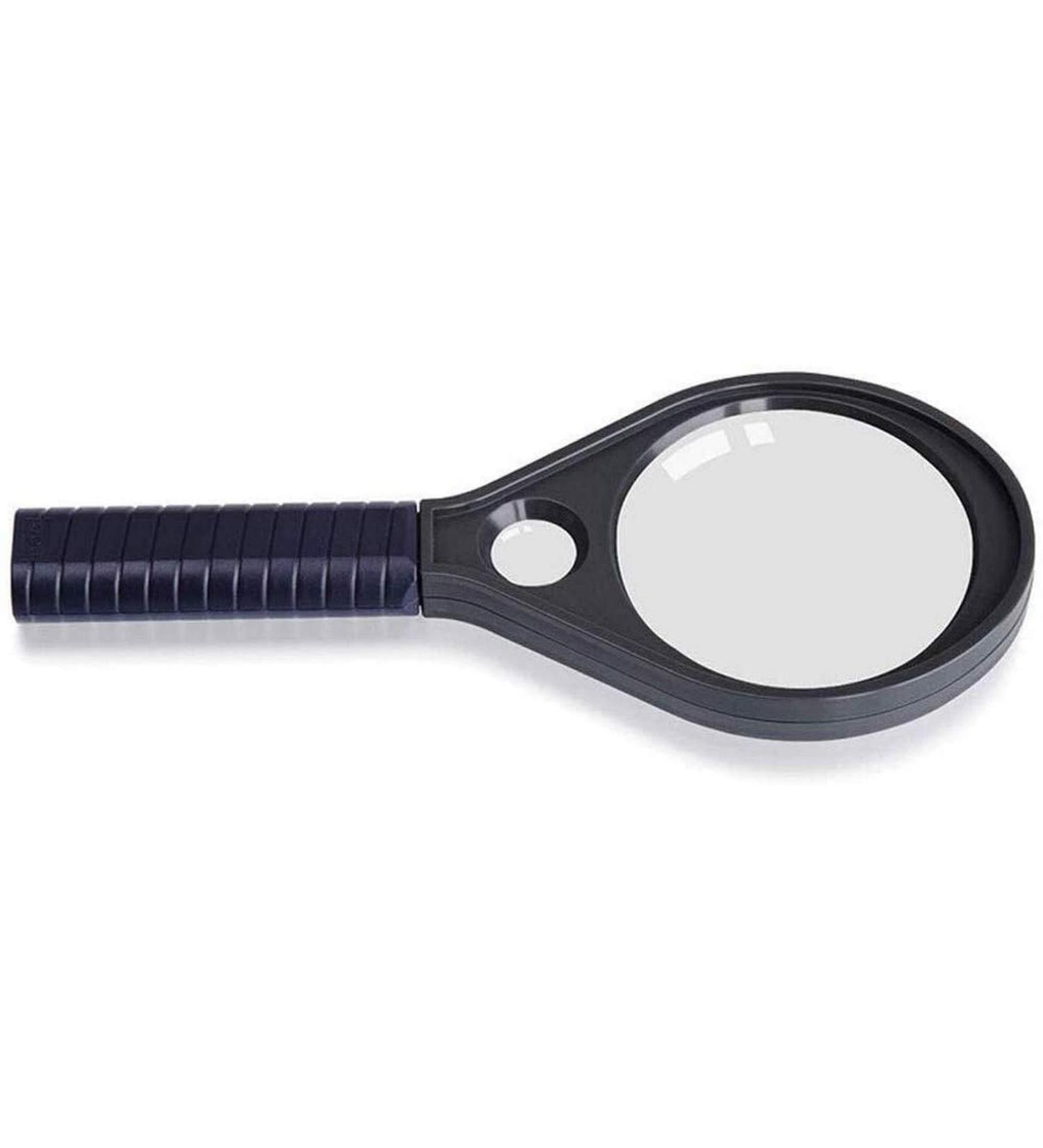 Magnifiers for Craft Work Reading Magnifier 3 Times Magnifier-HD Handheld Old Man Reading 6 Times with Auxiliary Mirror Reading Newspaper Children Students Enlarge Mirror Better Life - Buy Online on GoSupps.com