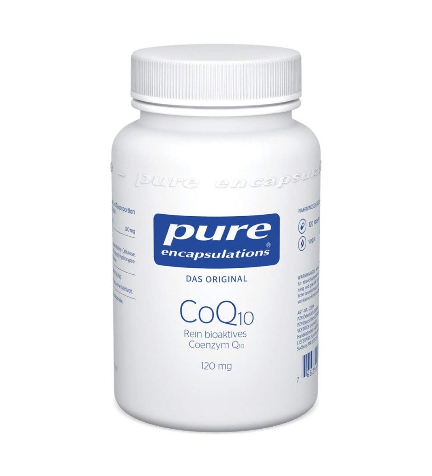 Buy Pure Encapsulations CoQ10 120mg - 120 Capsules for Heart Health | International Shipping Available - Buy Online on GoSupps.com