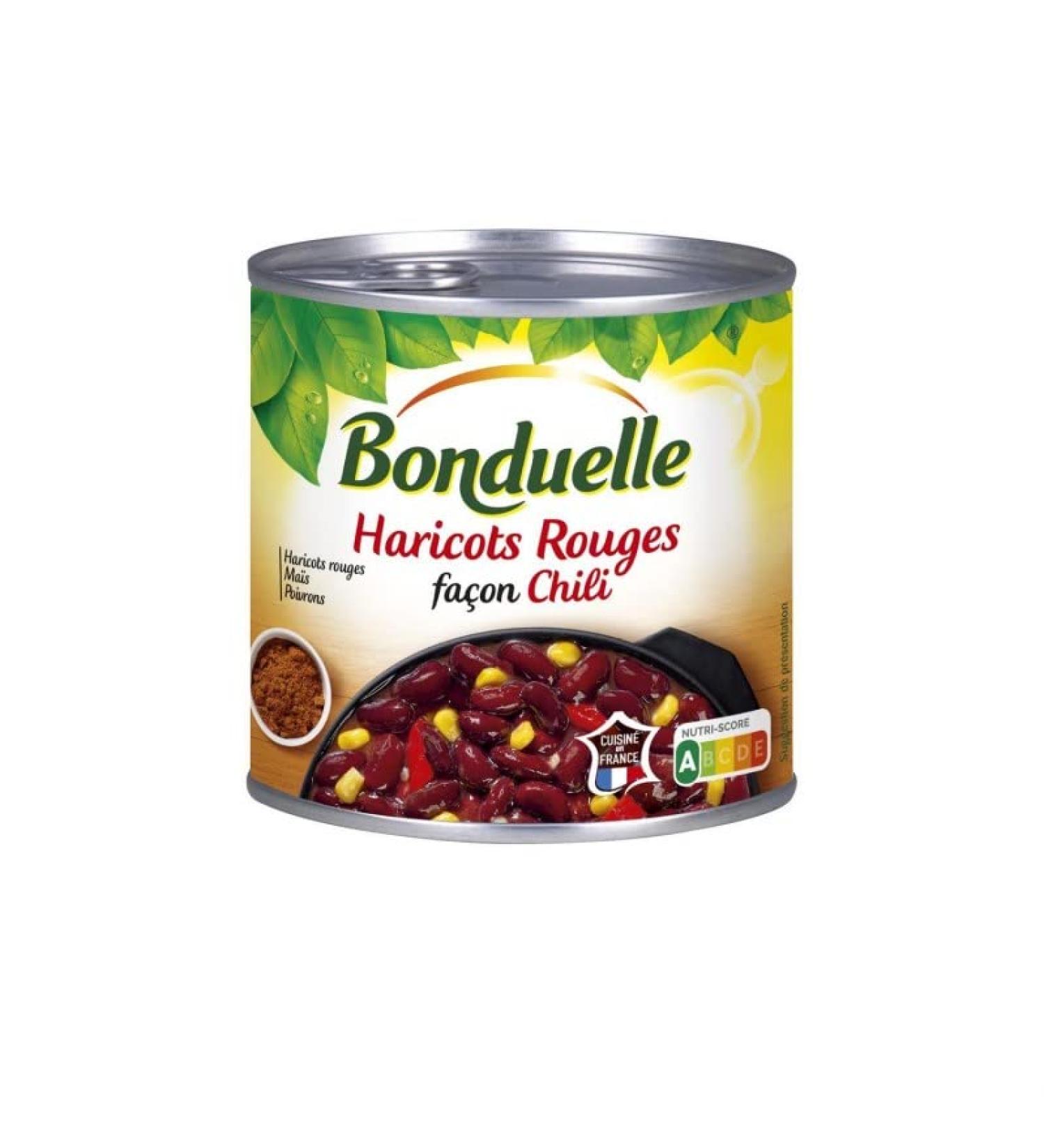 Epicerie sal e Bonduelle red beans in chili look 400 g 4 pieces - Buy Online on GoSupps.com