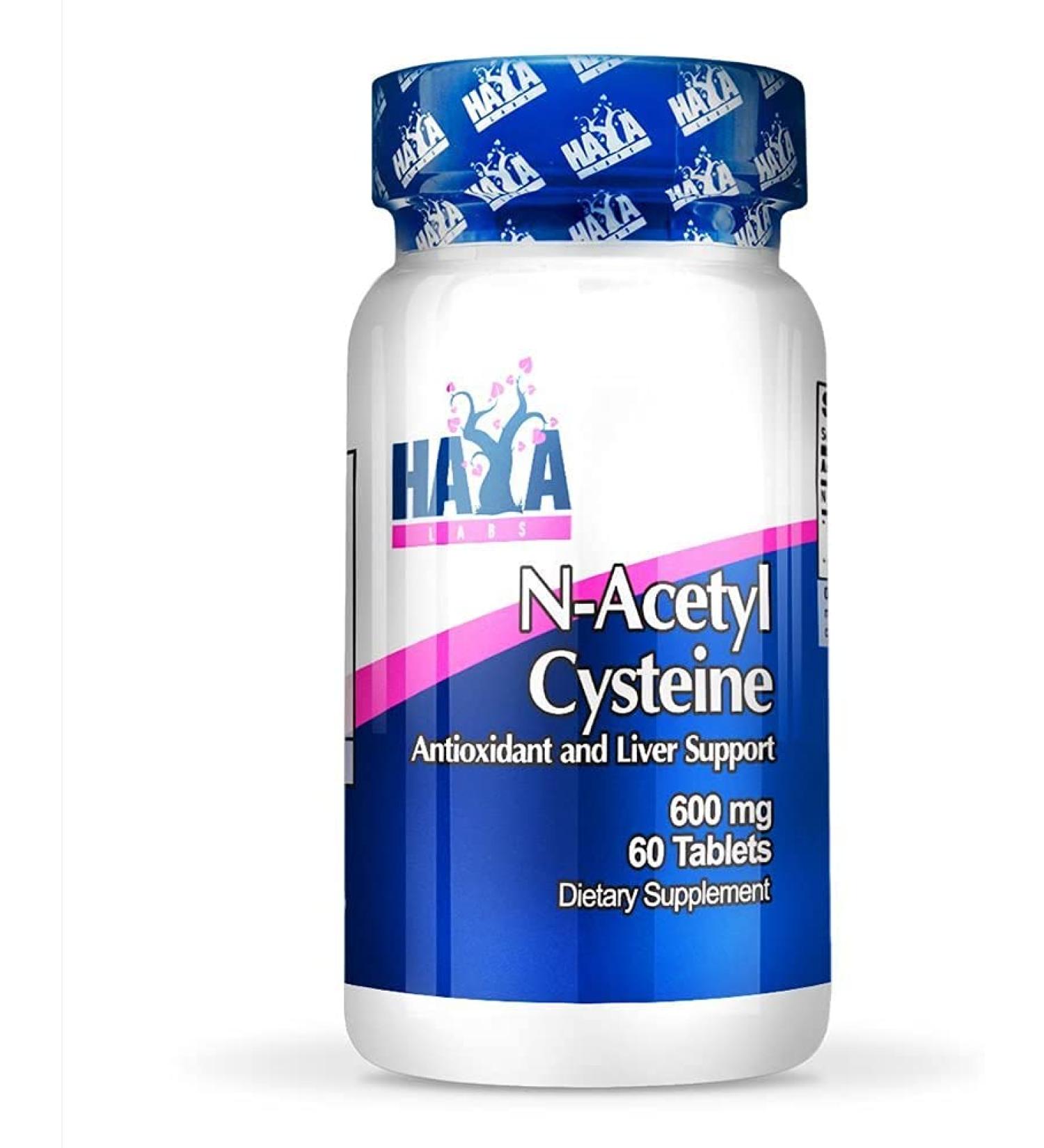 Haya Labs - N-Acetylcysteine 600mg - 60 tablets